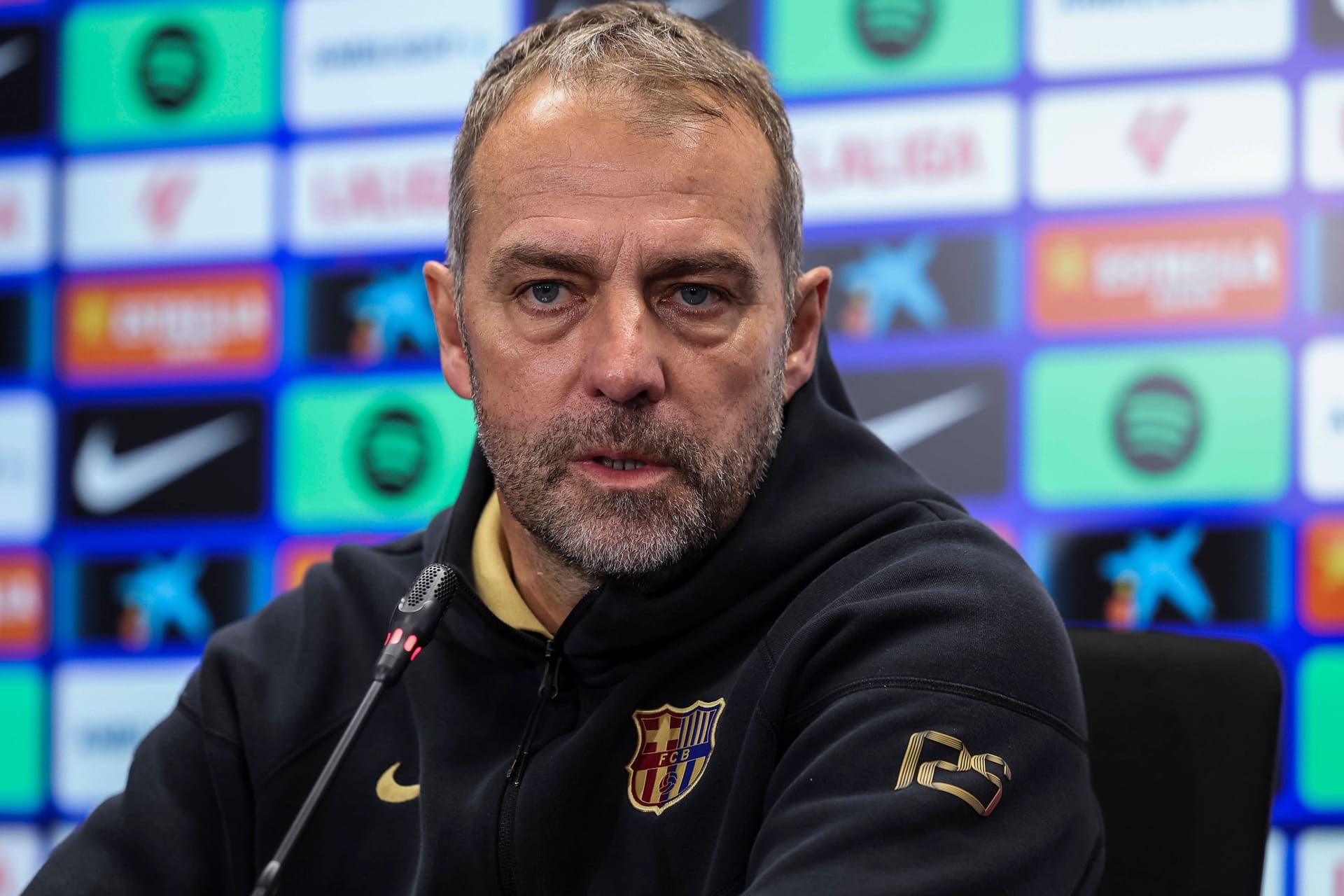 Klare Worte: Barcelona-Trainer Hansi Flick.