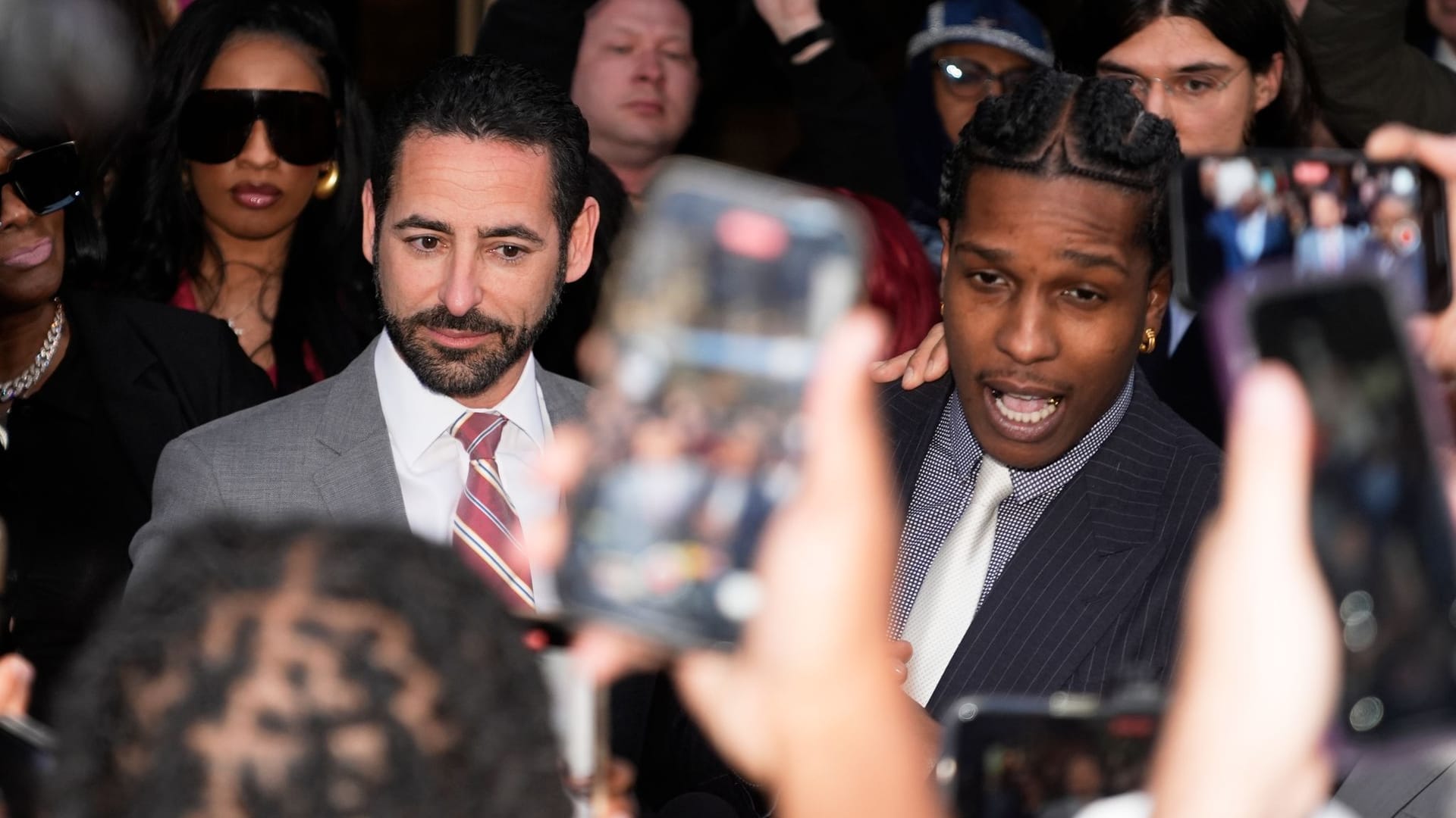 Rapper A$AP Rocky vor Gericht