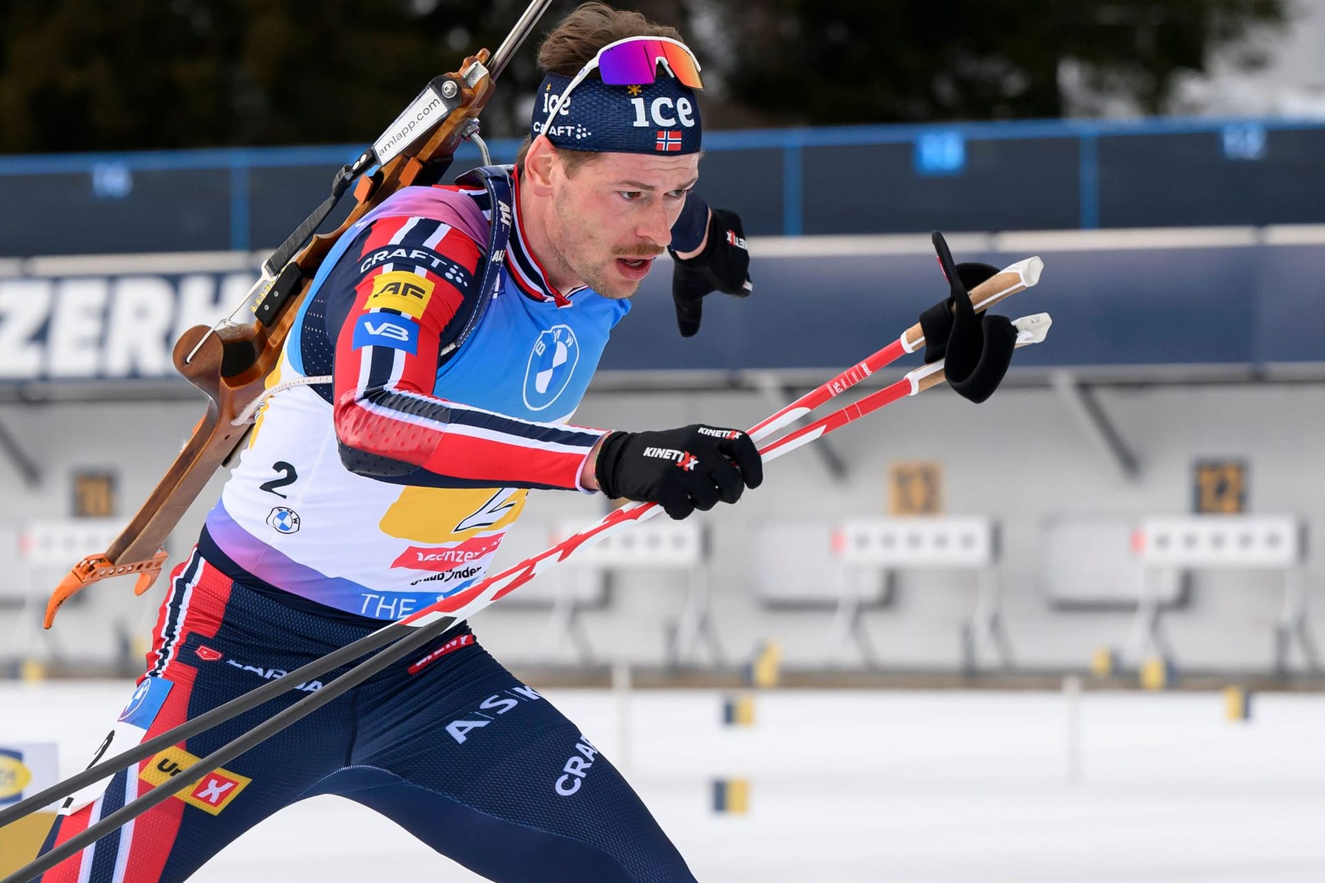 Sturla Holm Lægreid: Der Norweger wurde Zweiter im letzten WM-Rennen.