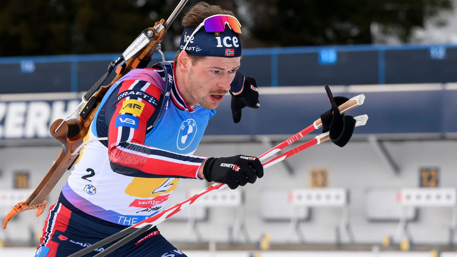 Sturla Holm Lægreid: Der Norweger wurde Zweiter im letzten WM-Rennen.