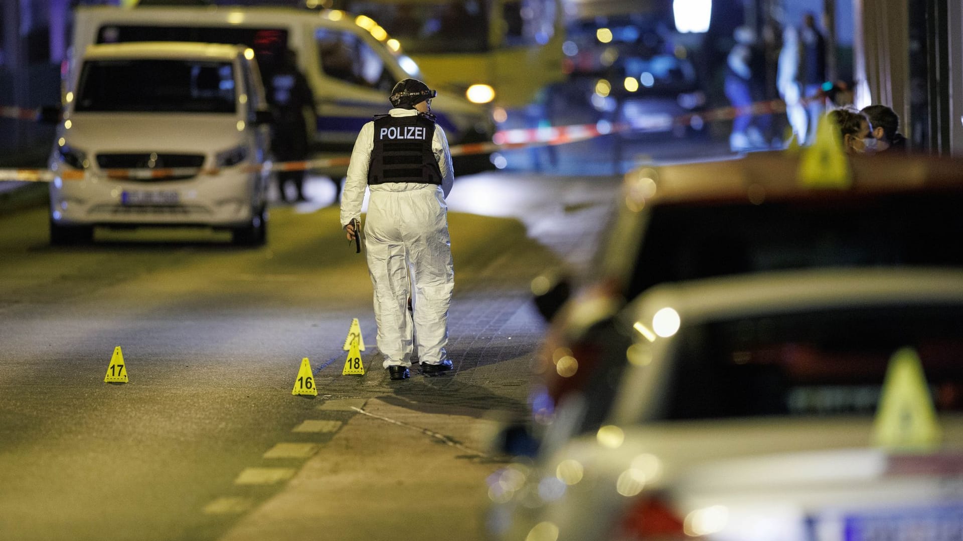 Großeinsatz der Polizei am Landgericht in Bielefeld