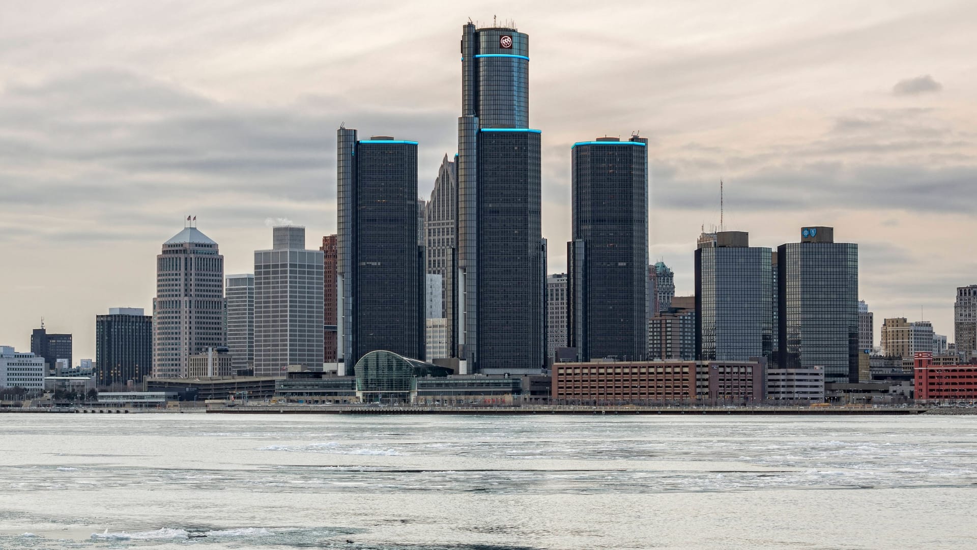 Detroit im Winter (Archivbild): Im Augenblick herrscht Dauerfrost in der Stadt.