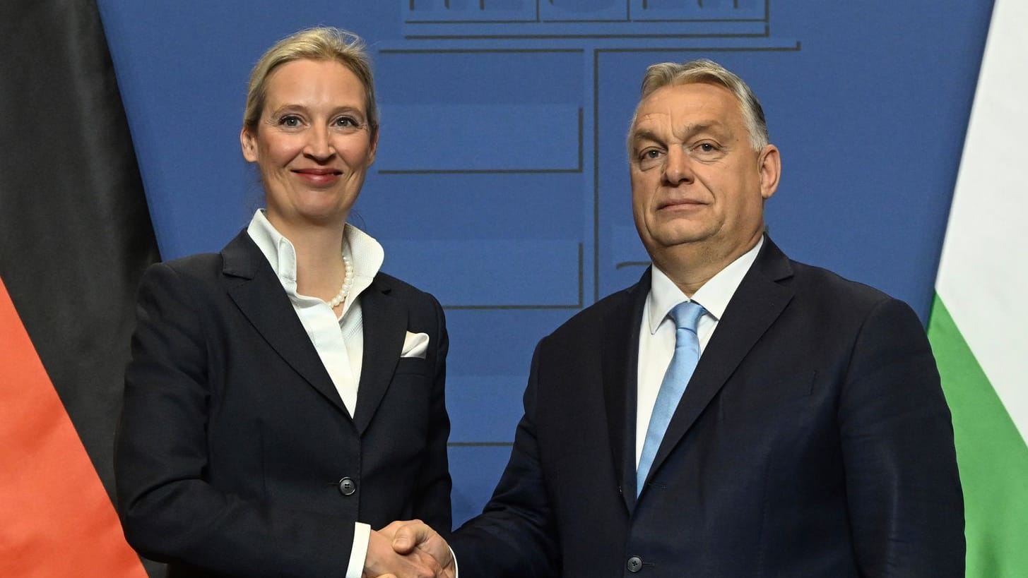 AfD-Chefin Weidel trifft den ungarischen Regierungschef Orban AfD-Chefin Weidel trifft den ungarischen Regierungschef Orban