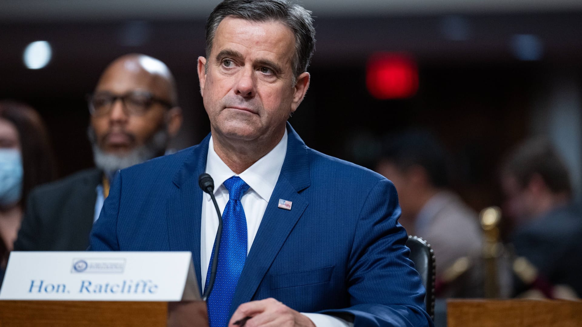 John Ratcliffe während seiner Anhörung vor dem US-Kongress (Archivbild).