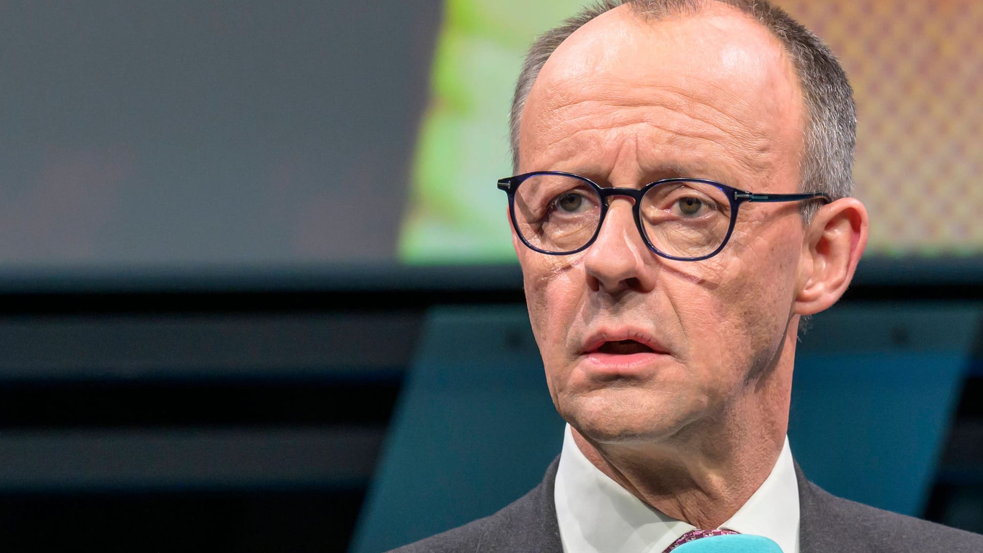 Friedrich Merz in Potsdam. Friedrich Merz in Potsdam.