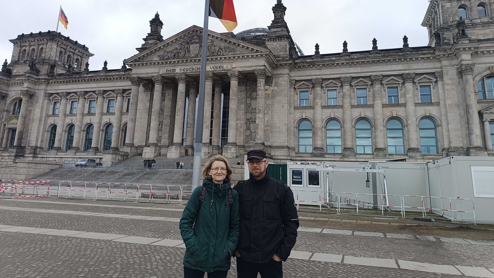 Siebolt und Sabine aus Emden: Gewählt haben sie "nur mit Bauchschmerzen das geringere Übel".