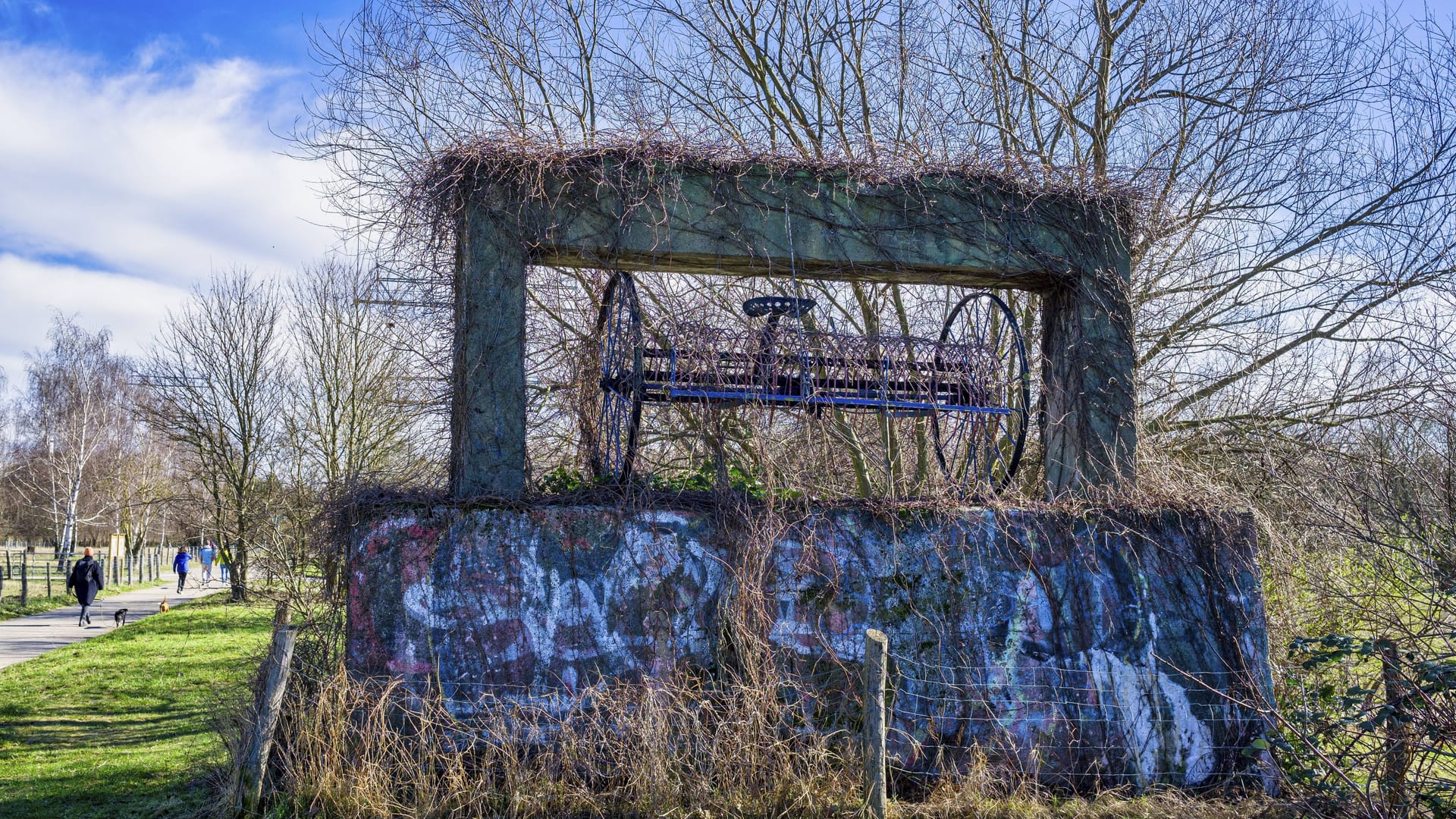 Landschaftspark Herzberge (Archivbild): Hier vereinen sich Naherholung, Landwirtschaft und Naturschutz.