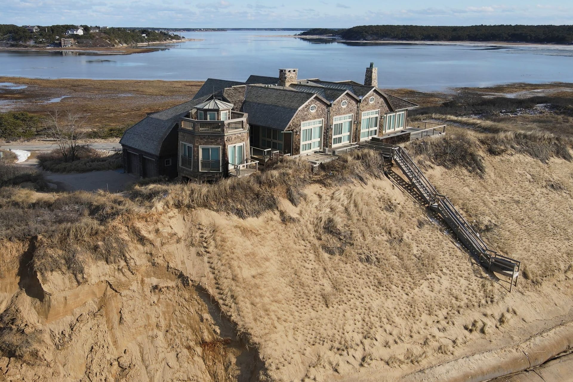 Die Luxusvilla in Wellfleet: So sah sie vor dem Abriss aus.