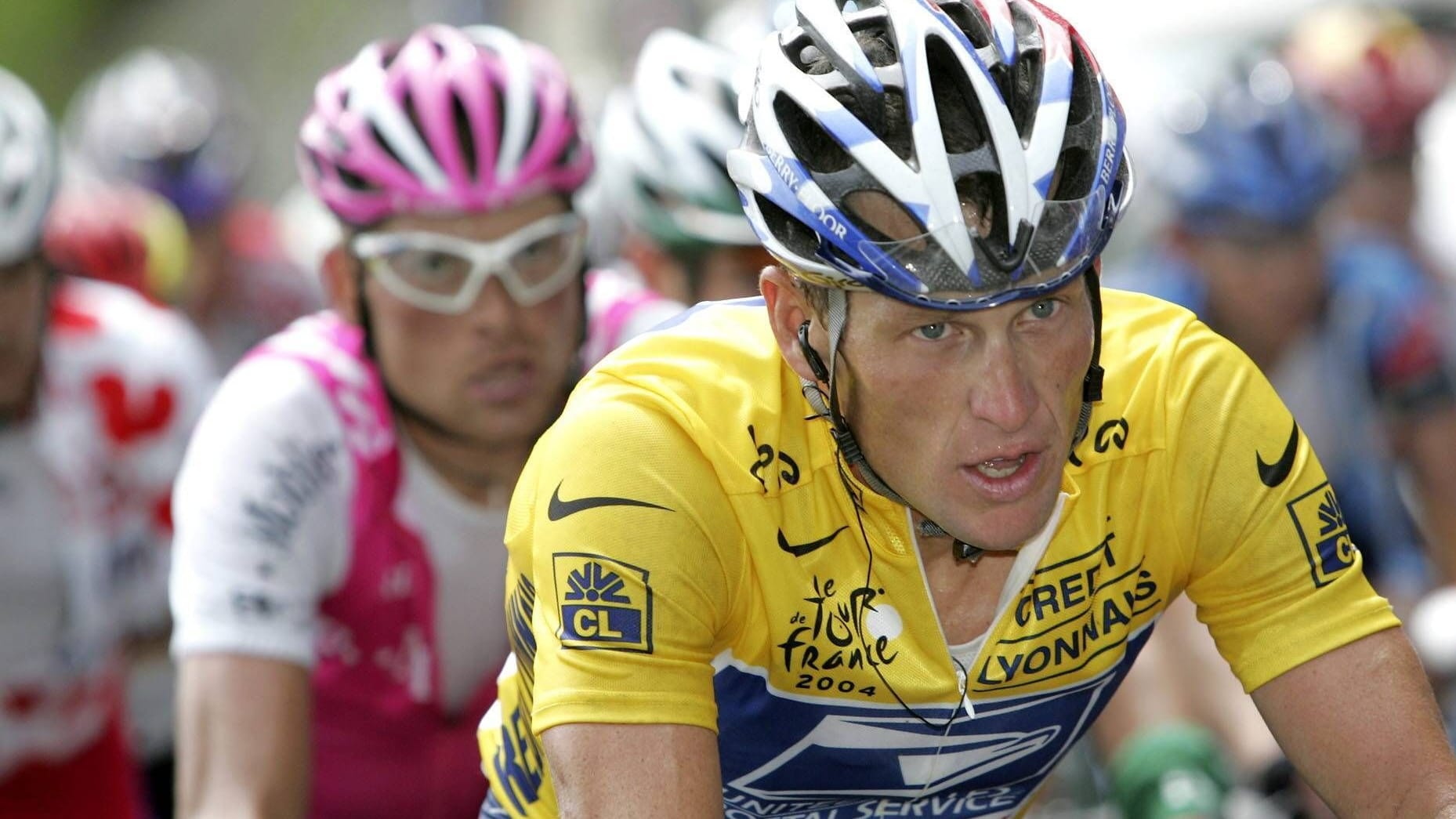 Tour de France im Jahr 2004: Jan Ullrich (hinten) und Lance Armstrong, heute sind die damaligen Rivalen befreundet.