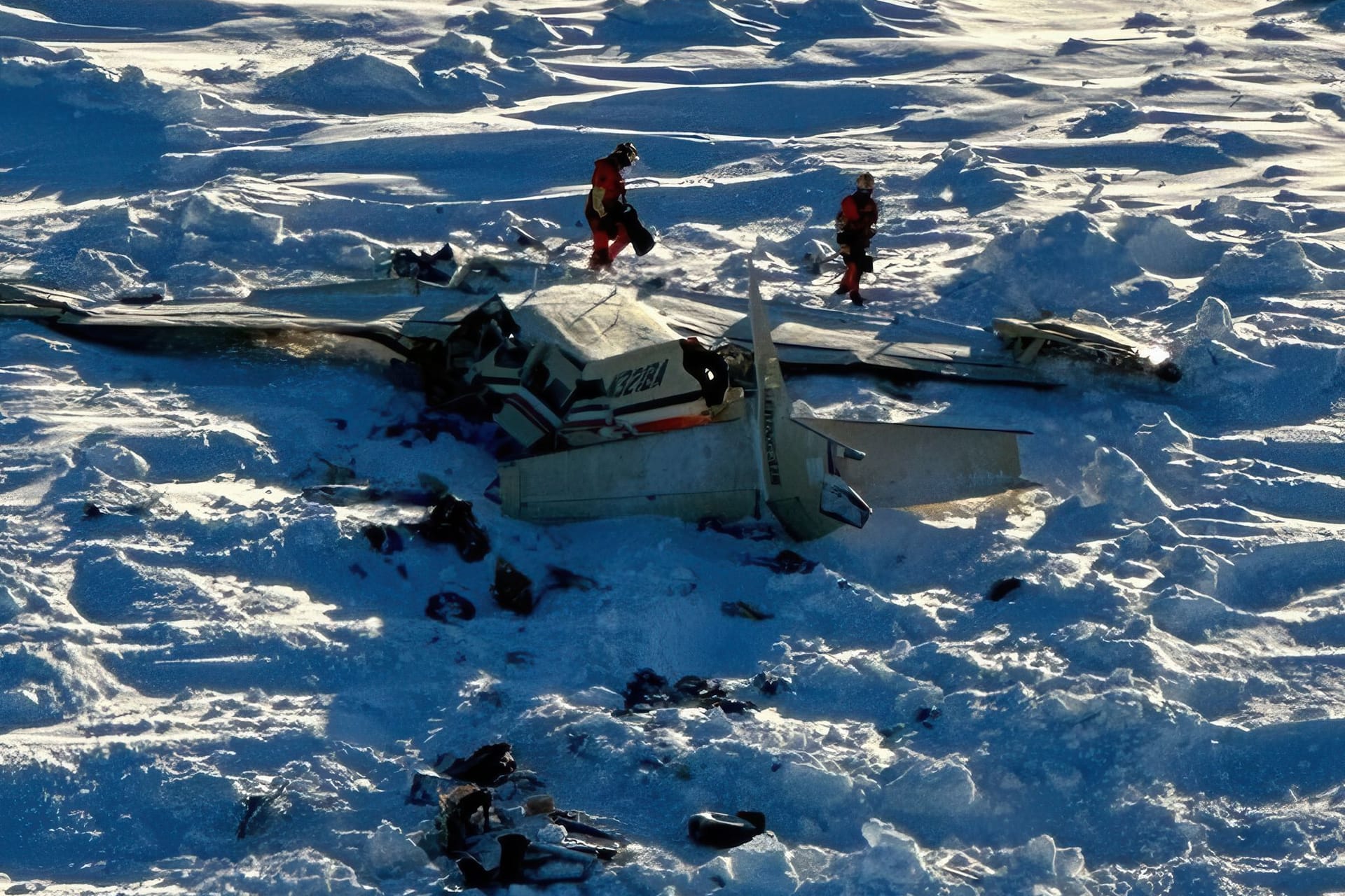 Flugzeug in Alaska abgestürzt