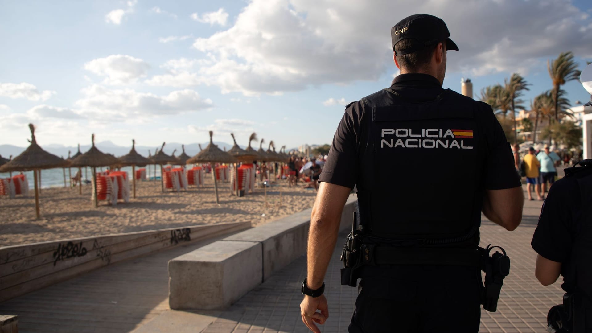 Polizeistreife auf Mallorca