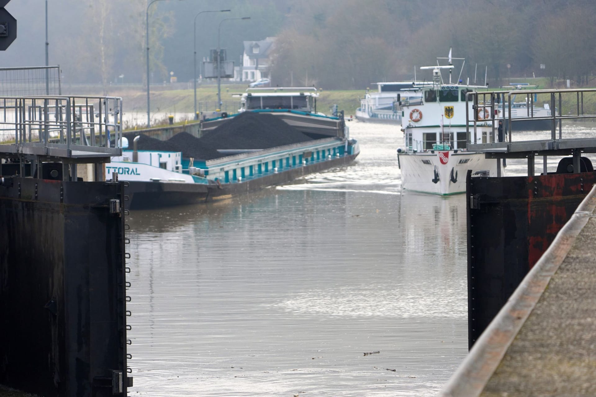 Moselschleuse Müden beginnt Regelbetrieb