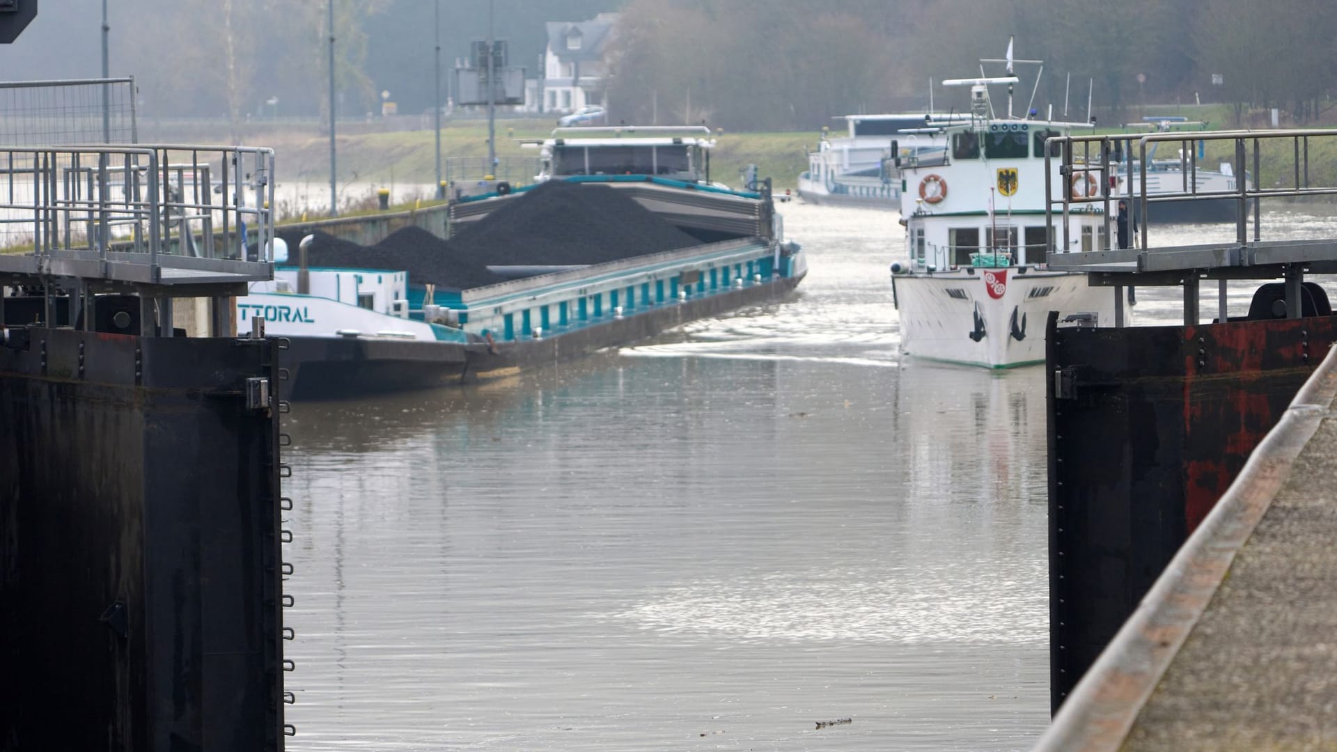 Moselschleuse Müden beginnt Regelbetrieb