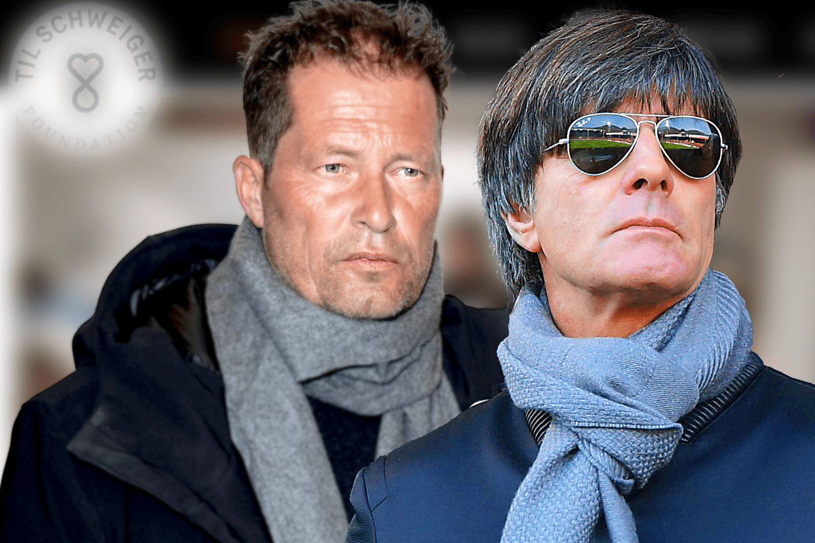 Til Schweiger und Joachim Löw: Der Ex-Bundestrainer nimmt Anstand von Til Schweigers Stiftung.