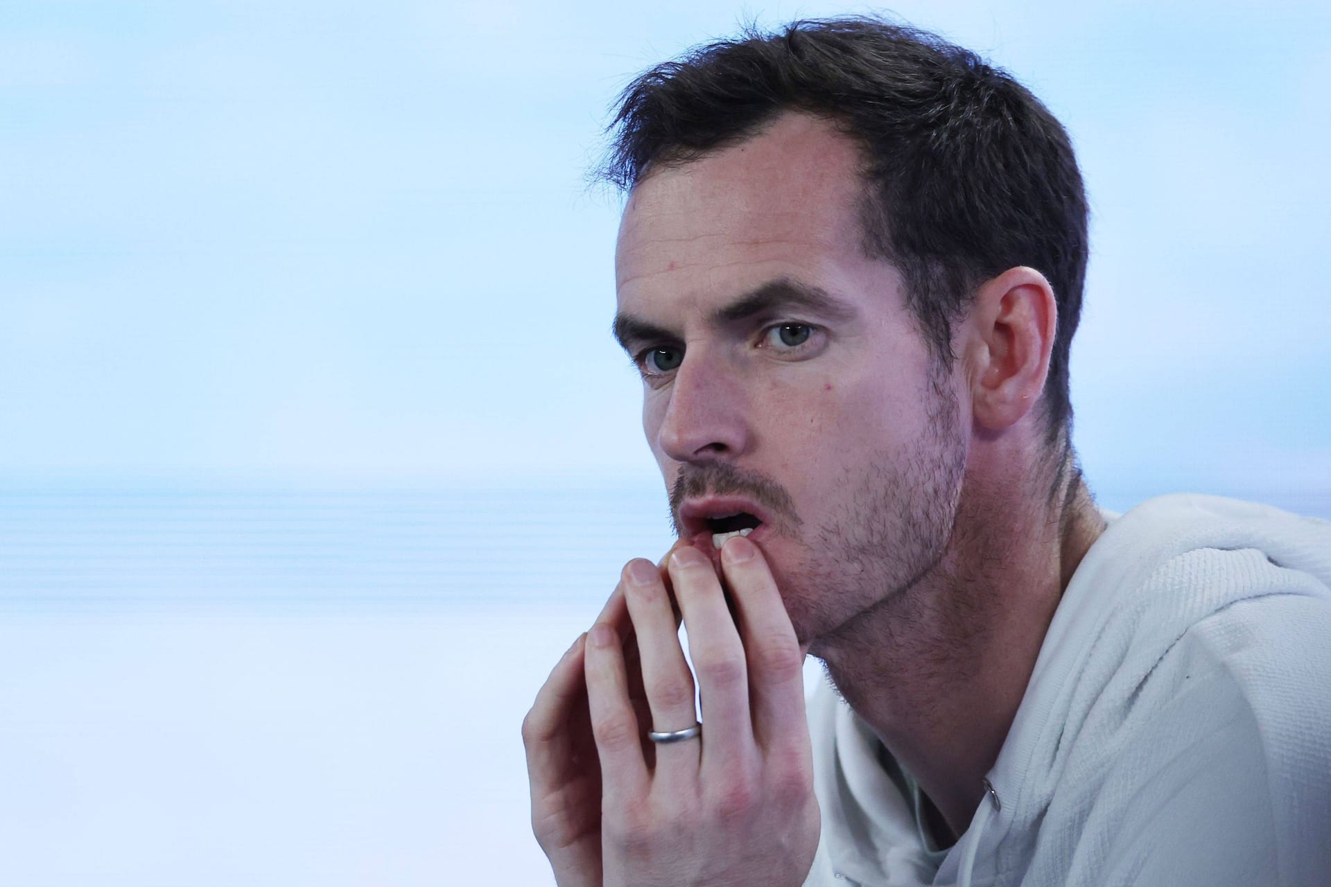 Andy Murray: Die Tennis-Legende ist auf Ski noch nicht besonders sicher.