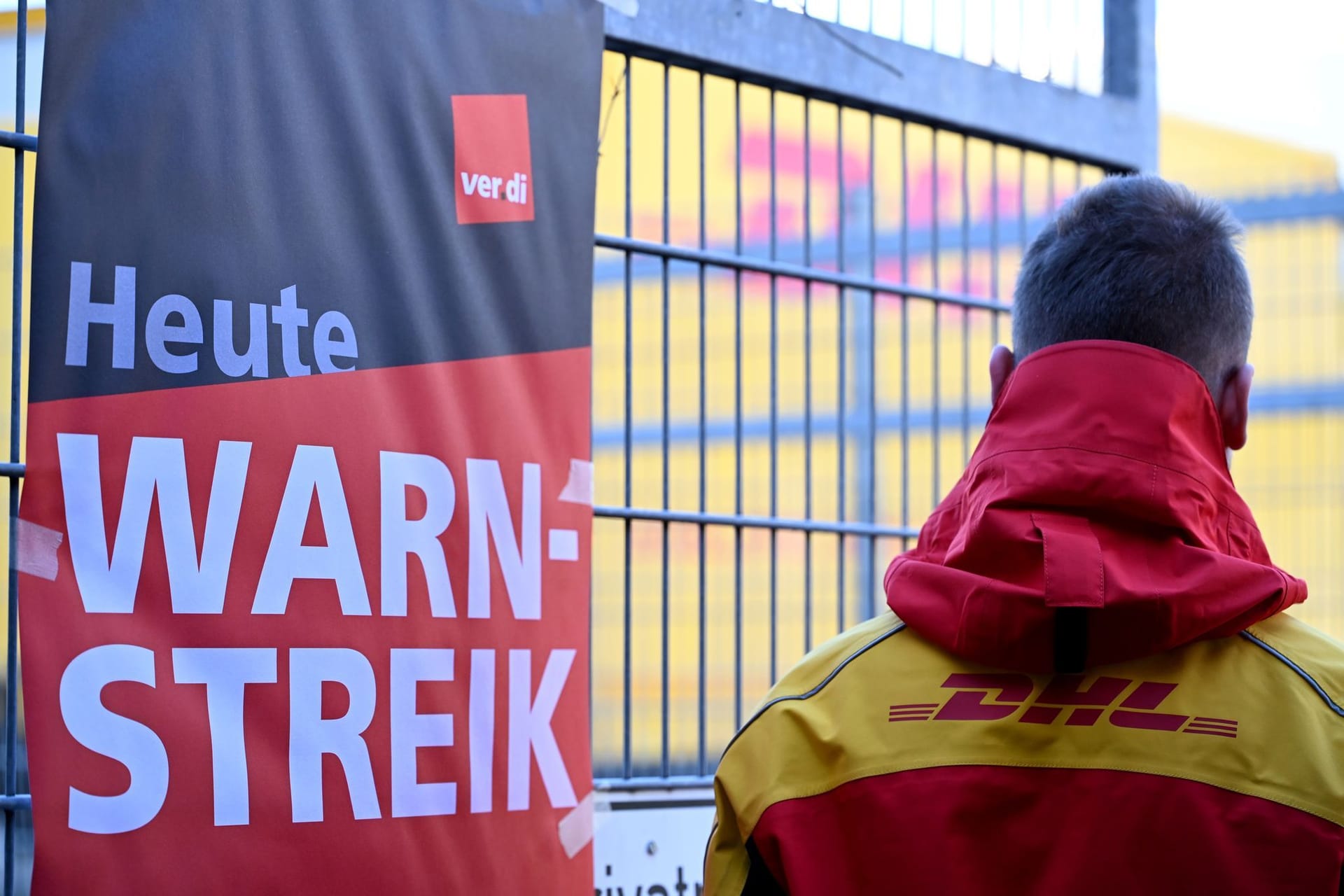 Warnstreik bei DHL