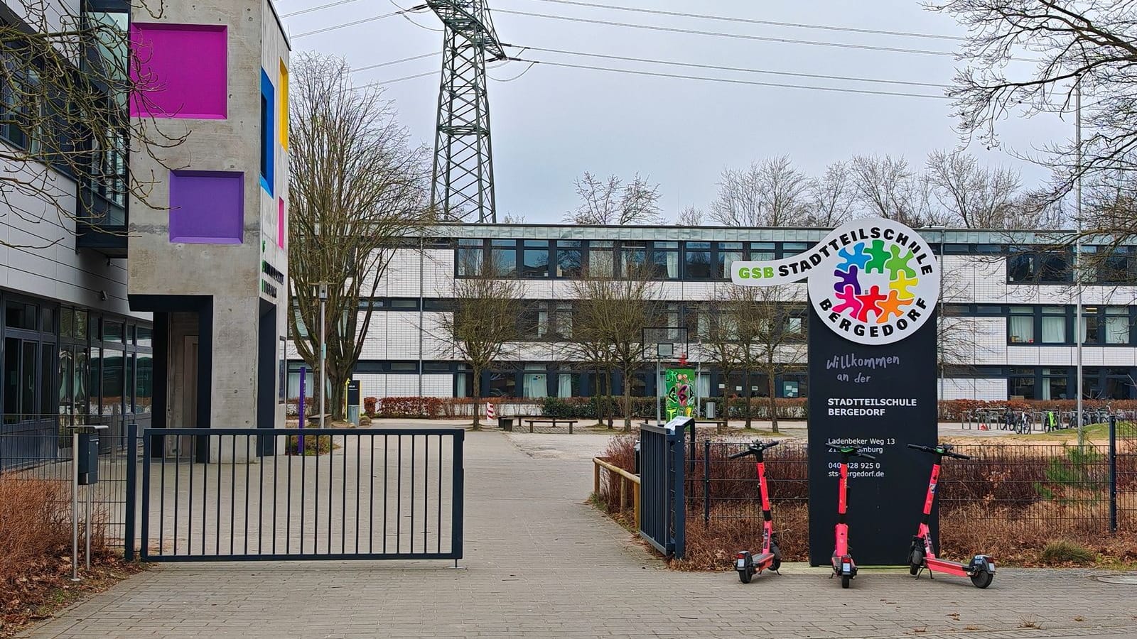 Hamburg Bergedorf - Amokdrohung gegen Stadtteilschule