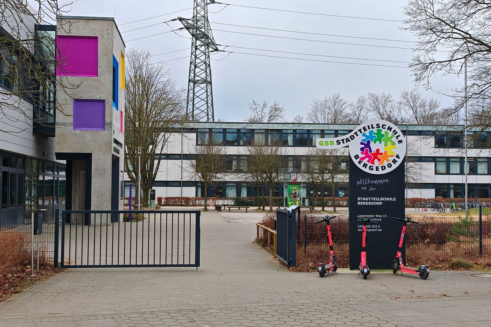 Hamburg Bergedorf - Amokdrohung gegen Stadtteilschule