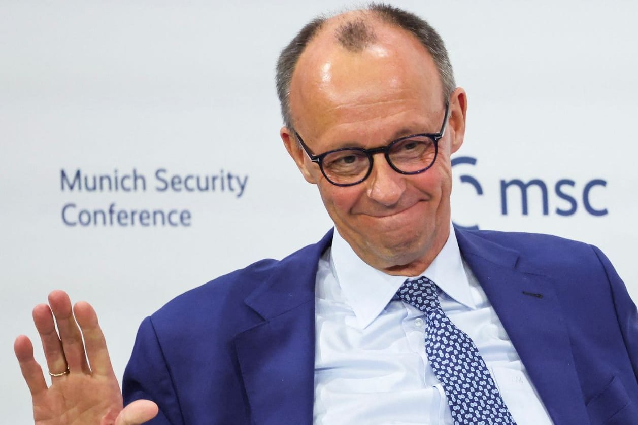 Friedrich Merz: Der CDU-Chef läuft sich in München außenpolitisch für eine mögliche Kanzlerschaft warm.