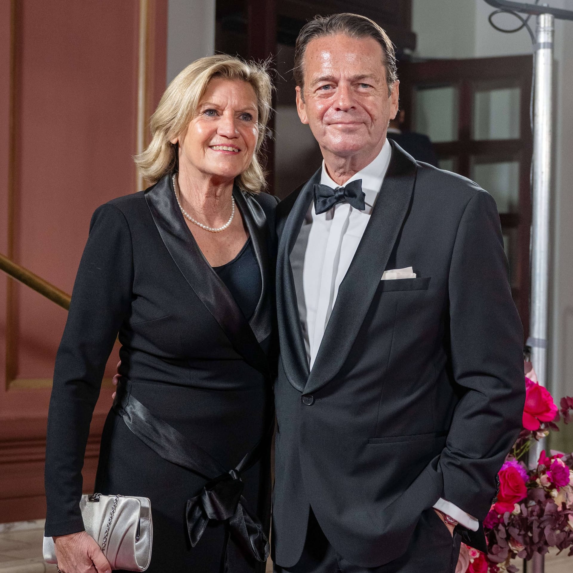 Rudi Cerne und seine Frau Christiane beim Sportpresseball in Frankfurt.