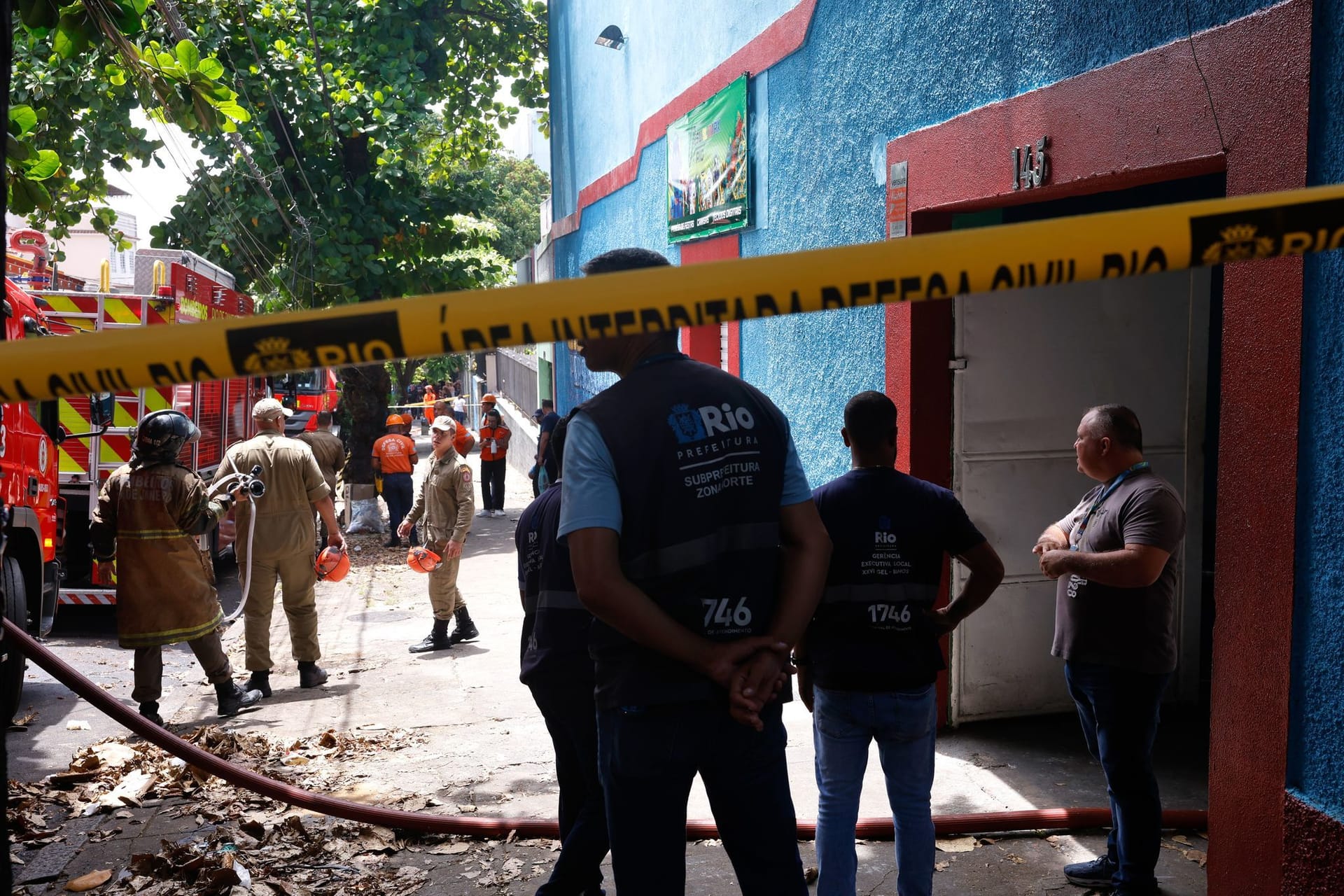 Kurz vor Karneval in Rio de Janeiro: Brand in Kostüm-Fabrik