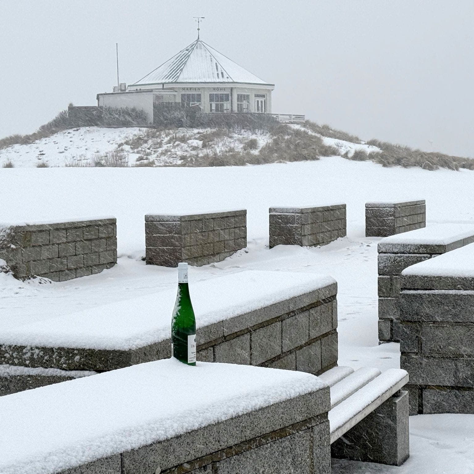 Winterwetter an der Nordsee