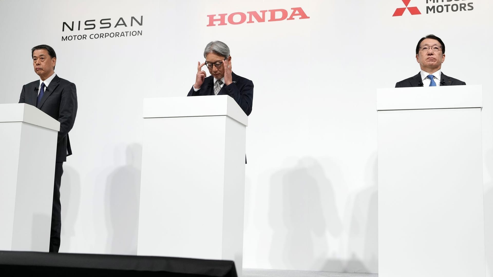 Gemeinsame Pressekonferenz von Honda und Nissan