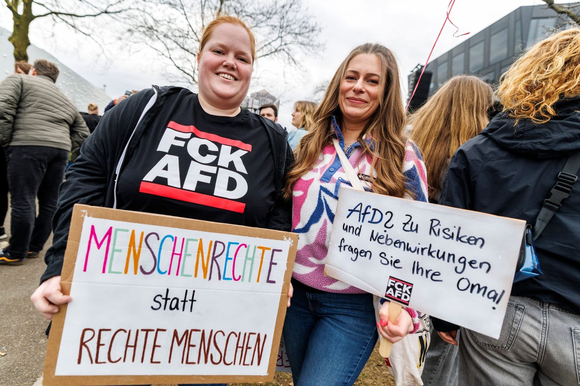 Demonstration gegen Rechts - Essen