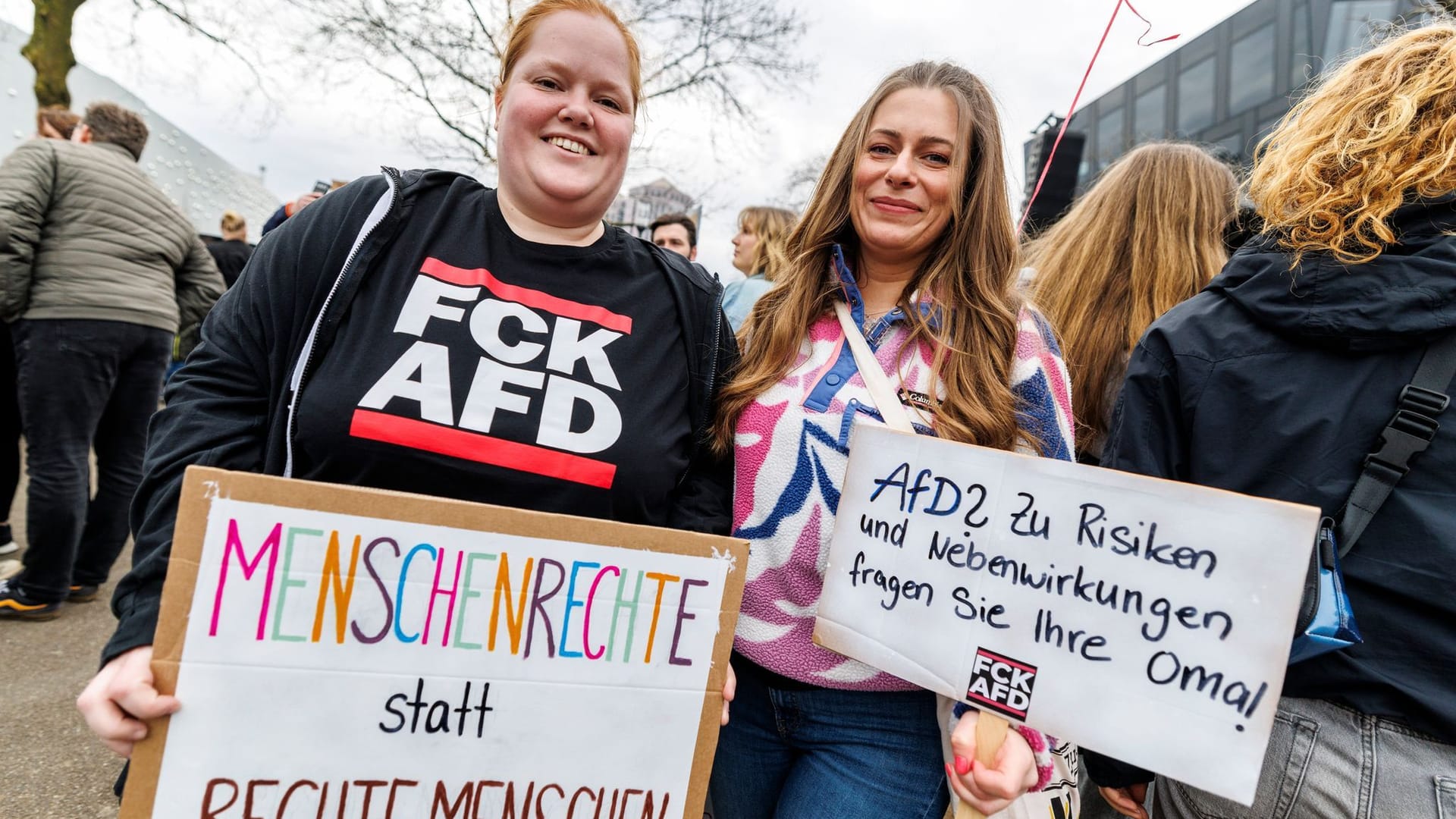 Demonstration gegen Rechts - Essen