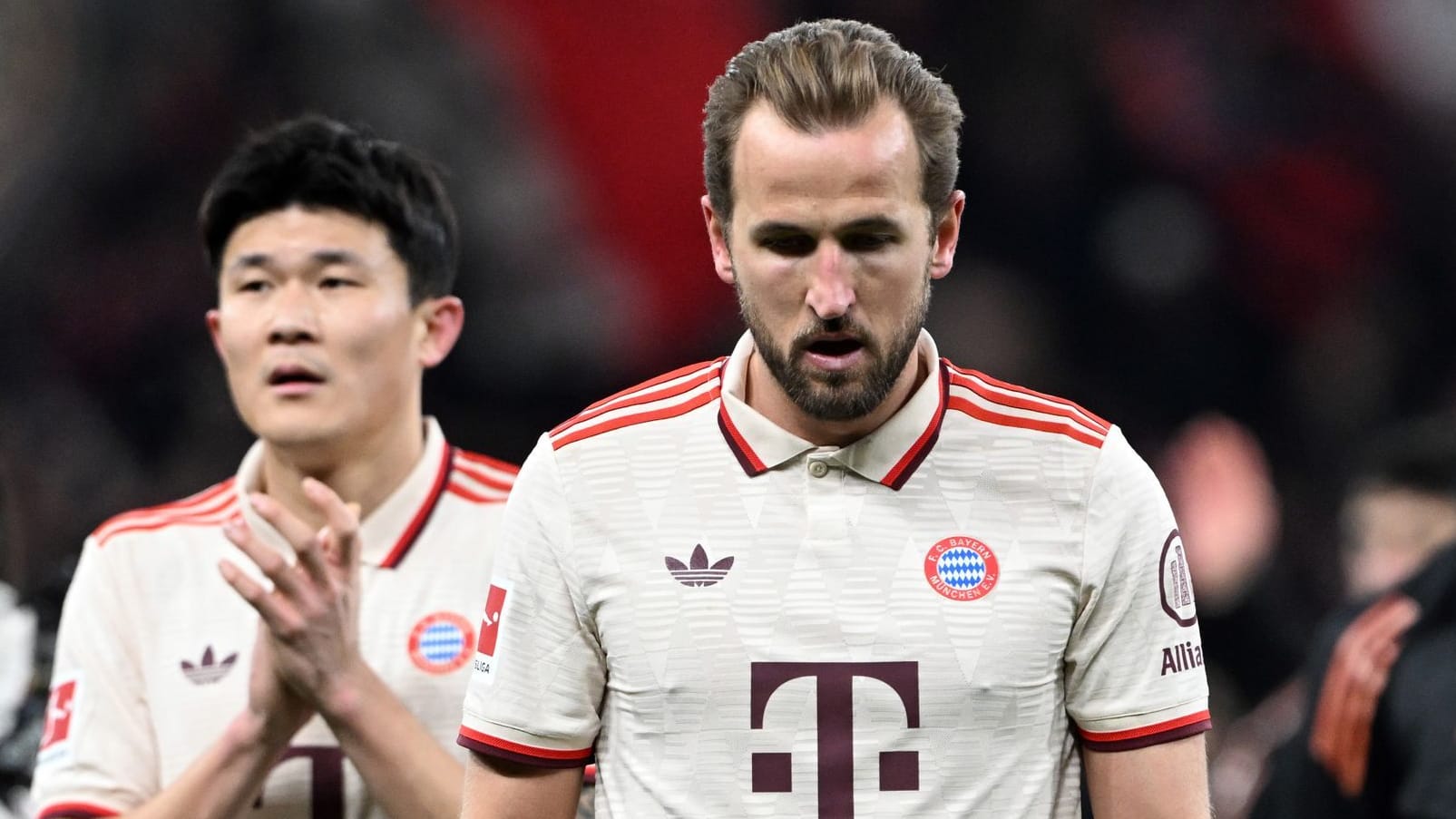 Harry Kane: Der Starstürmer des FC Bayern brachte im Topspiel gegen Leverkusen keinen einzigen Schuss aufs Tor.