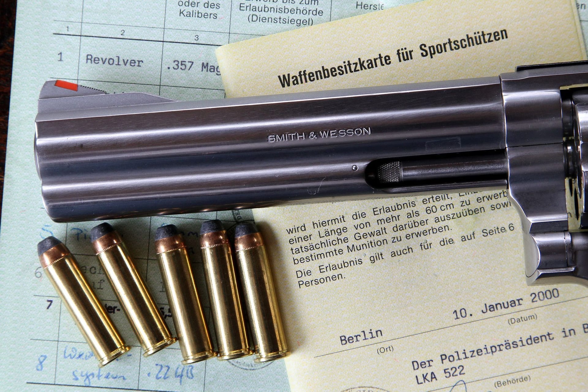 Waffe und Waffenregister