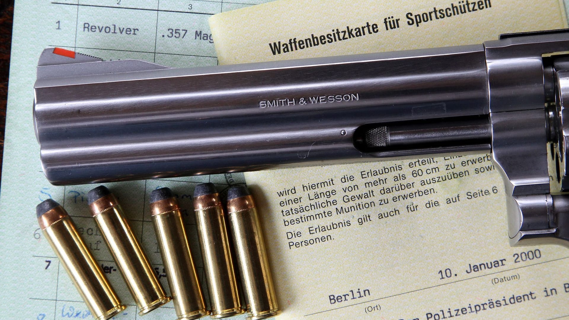 Waffe und Waffenregister