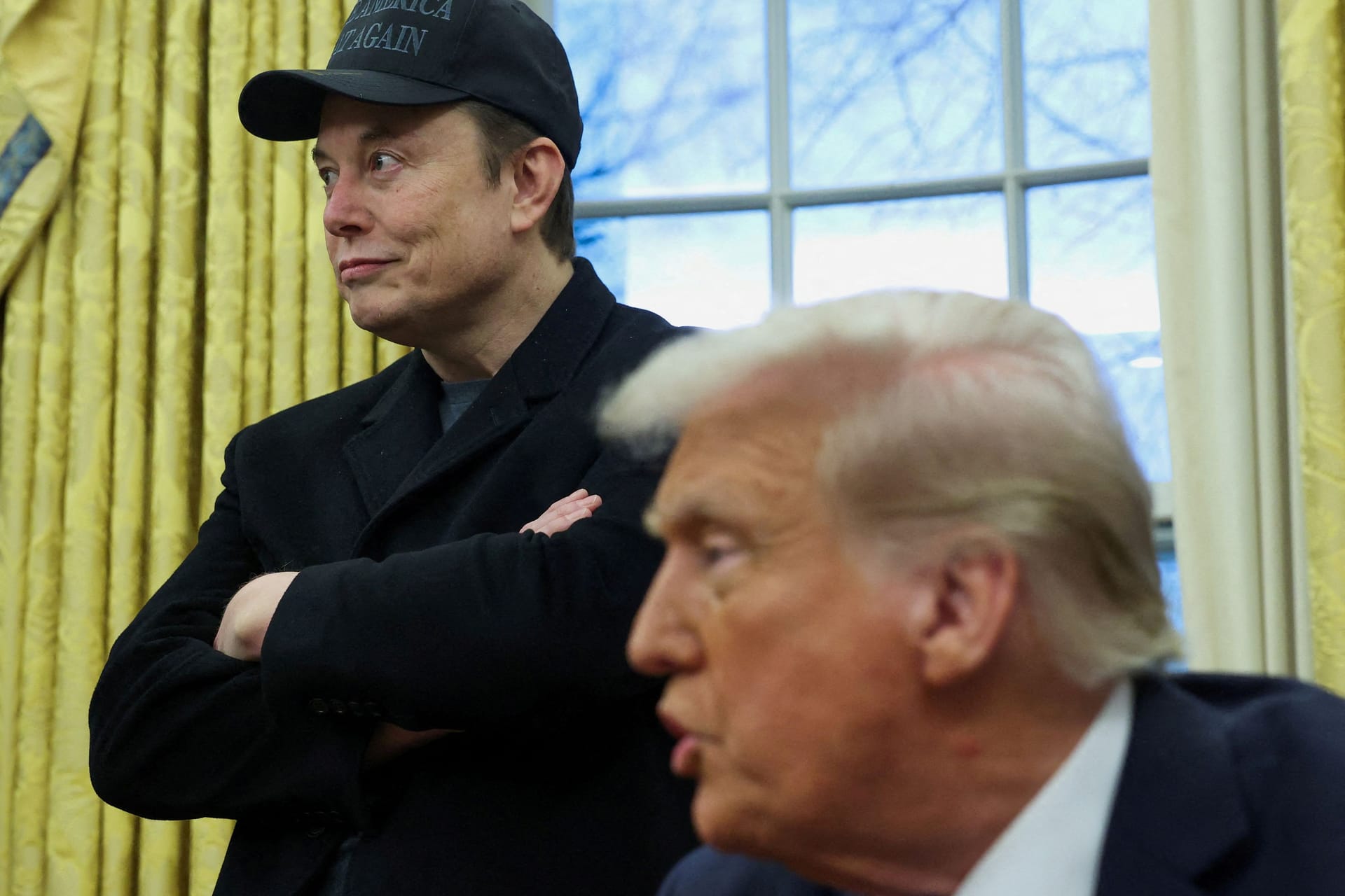 Elon Musk und Donald Trump: Der US-Präsident machte sich den Unmut über die Eliten zunutze, sagt Michael Sandel.