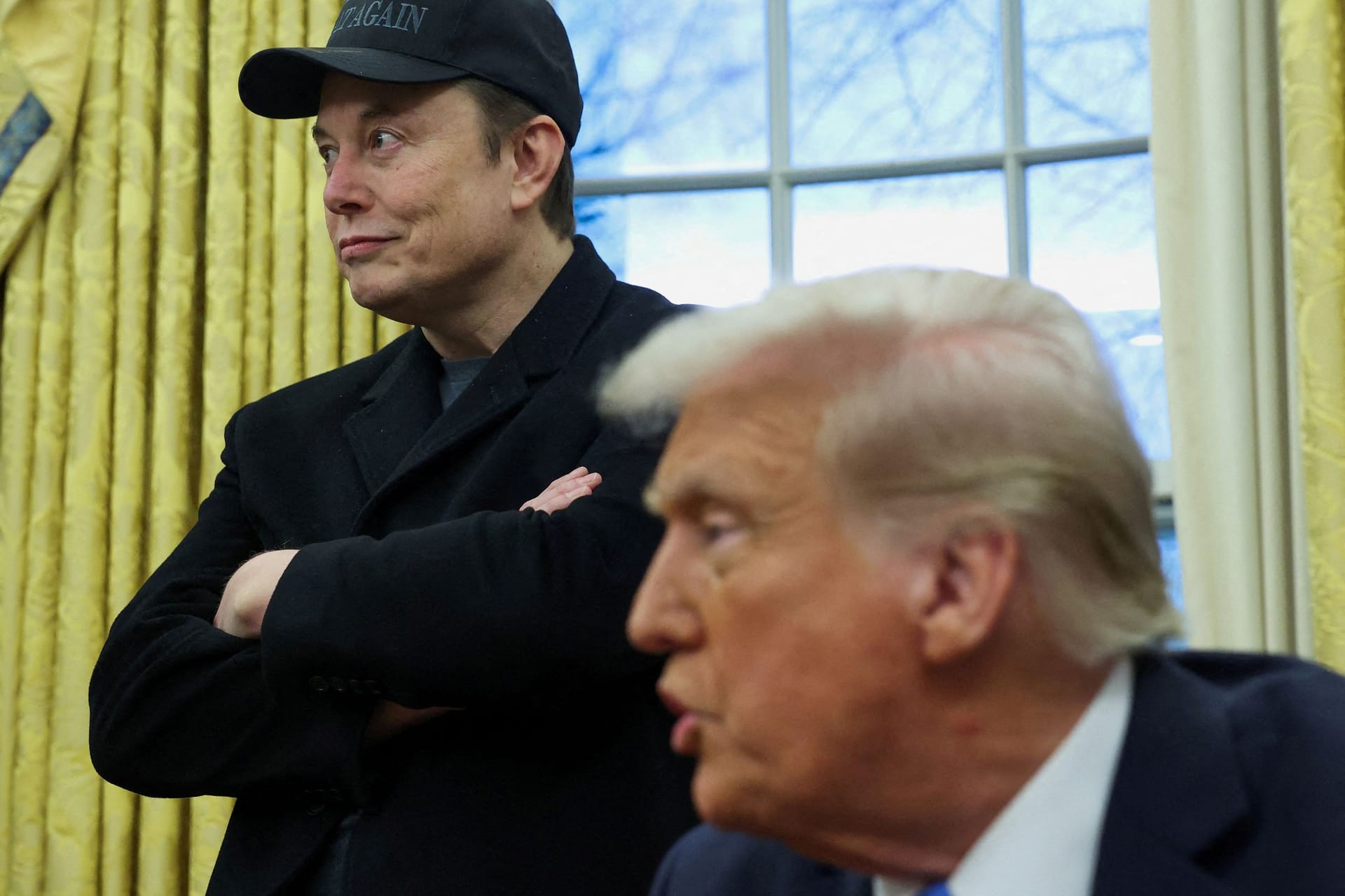 Elon Musk und Donald Trump: Der US-Präsident machte sich den Unmut über die Eliten zunutze, sagt Michael Sandel.