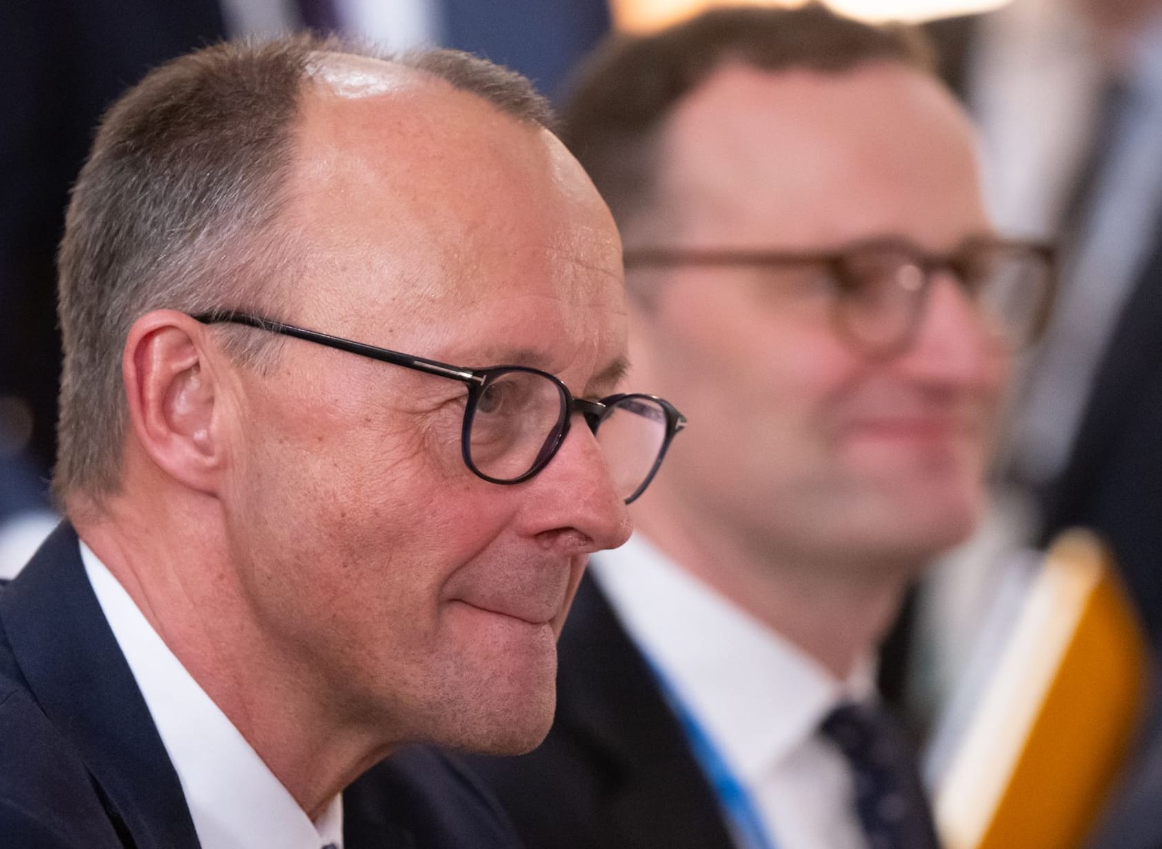 Friedrich Merz und Jens Spahn: Sie führten in München eine Reihe von Gesprächen.