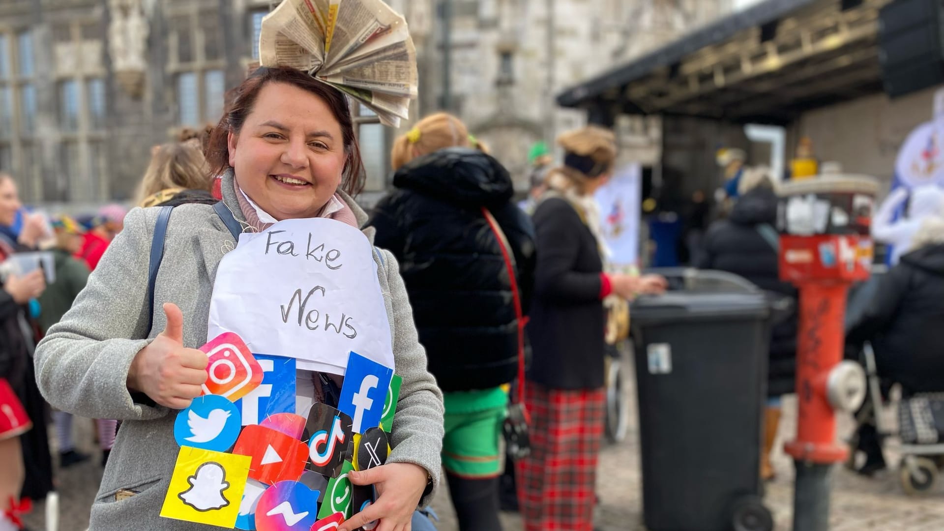 Kein Faktencheck nötig: Martina Halek geht heute als Fake-News.