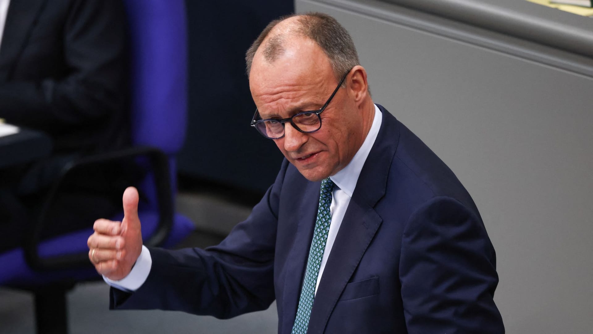 Friedrich Merz: Er übt scharfe Kritik am Kanzler.