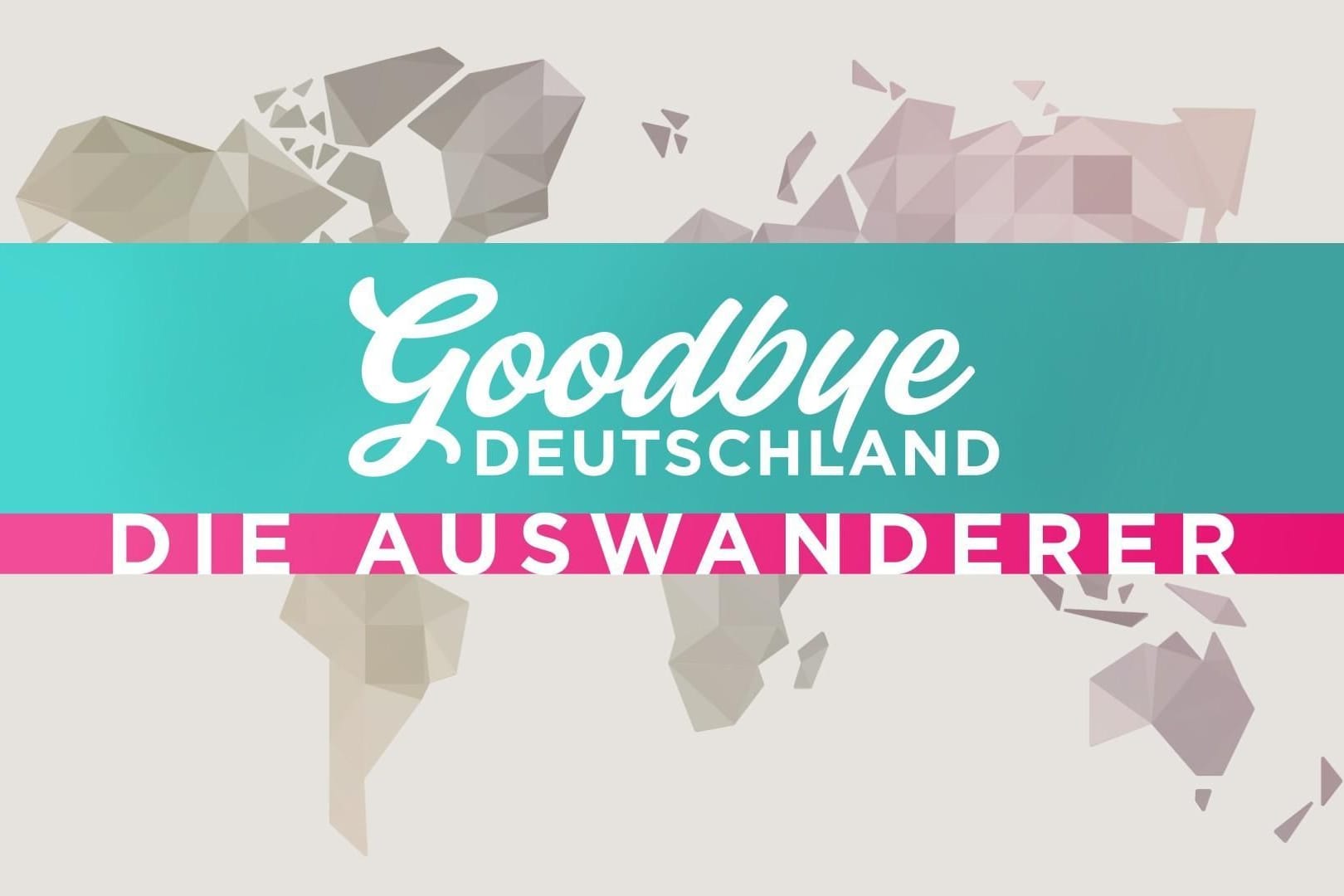 Das Logo zur Sendung "Goodbye Deutschland! Die Auswanderer".