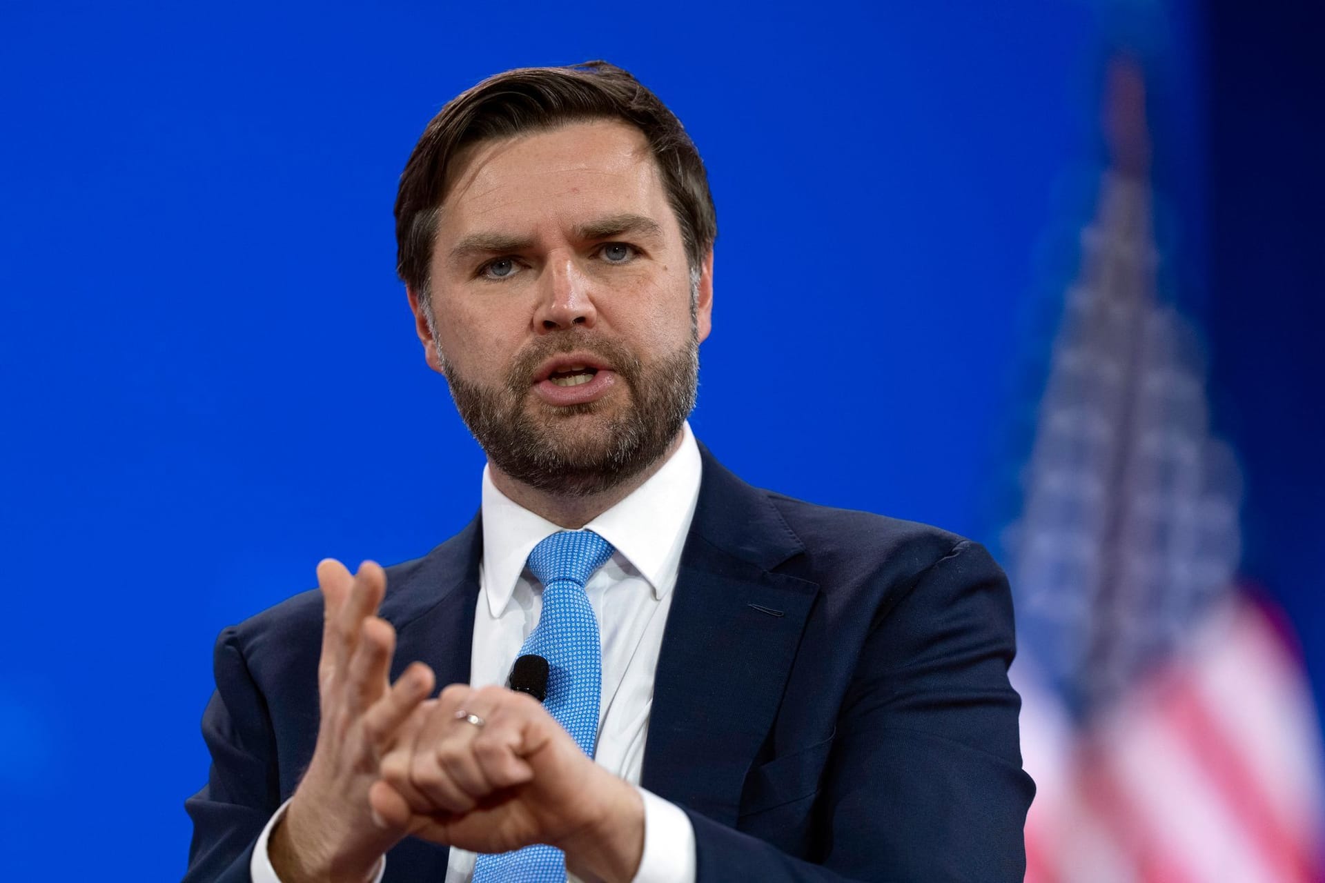 US-Vizepräsident Vance kritisierte Europa für Maßnahmen gegen Hassrede. (Archivbild)