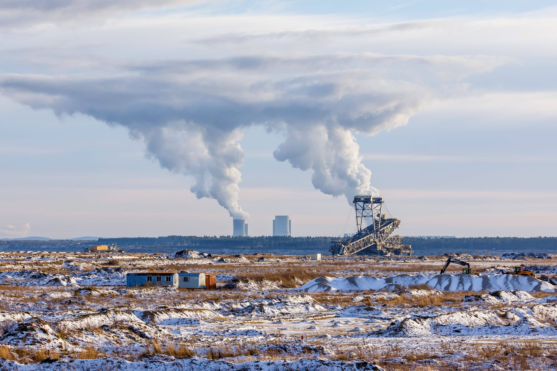 Tagebau in Sachsen: Braunkohle ist der klimaschädlichste Energieträger.