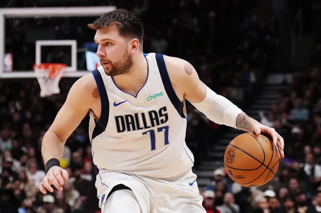 Luka Dončić: Er spielt seit 2018 für die Dallas Mavericks.