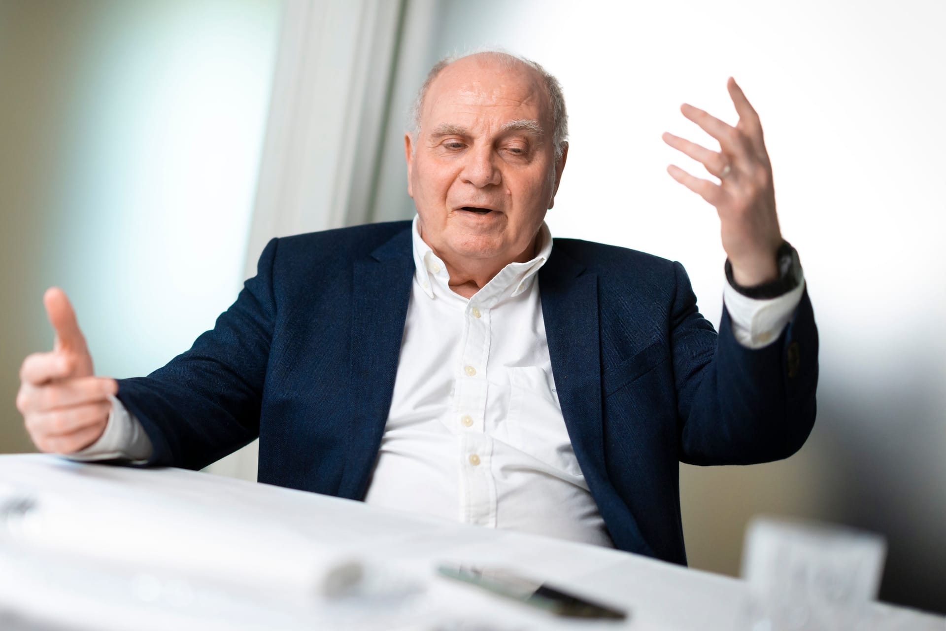 Uli Hoeneß: Sein Wort hat beim FC Bayern nach wie vor großes Gewicht.