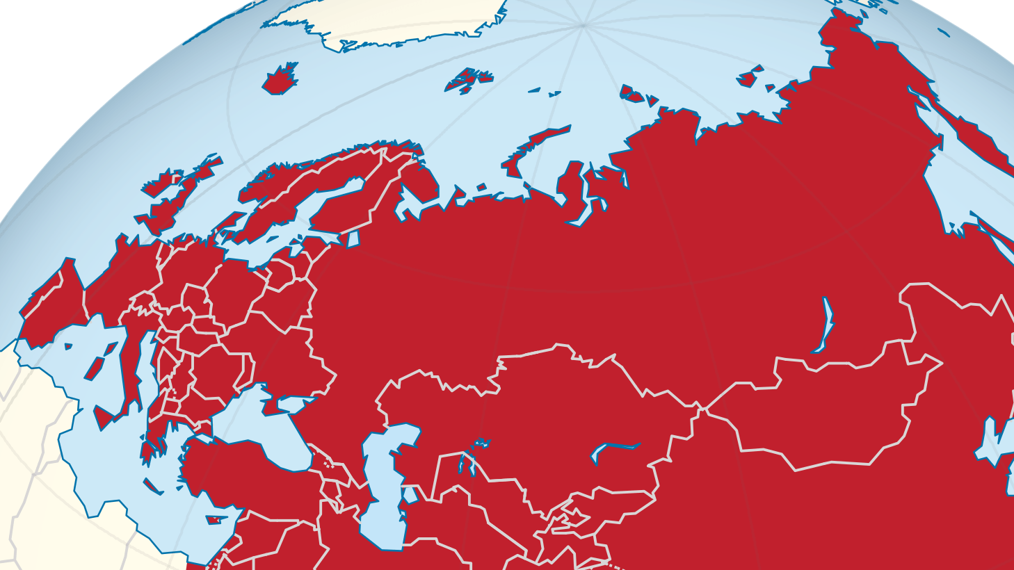 Die Länder Eurasiens: Der Kreml-Ideologe Alexander Dugin träumt von einem Reich, das "von Dublin bis Wladiwostok" reicht.