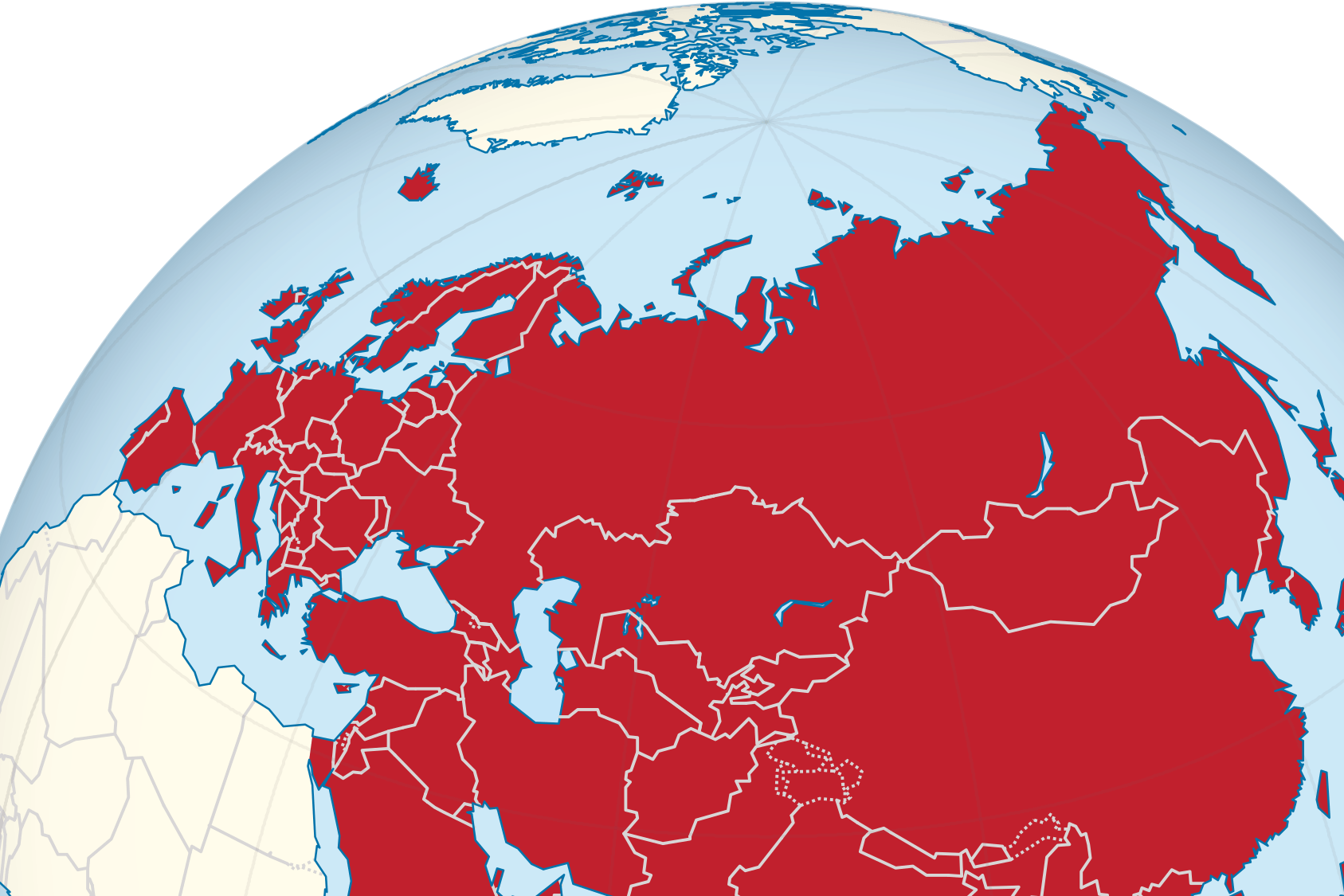 Die Länder Eurasiens: Der Kreml-Ideologe Alexander Dugin träumt von einem Reich, das "von Dublin bis Wladiwostok" reicht.