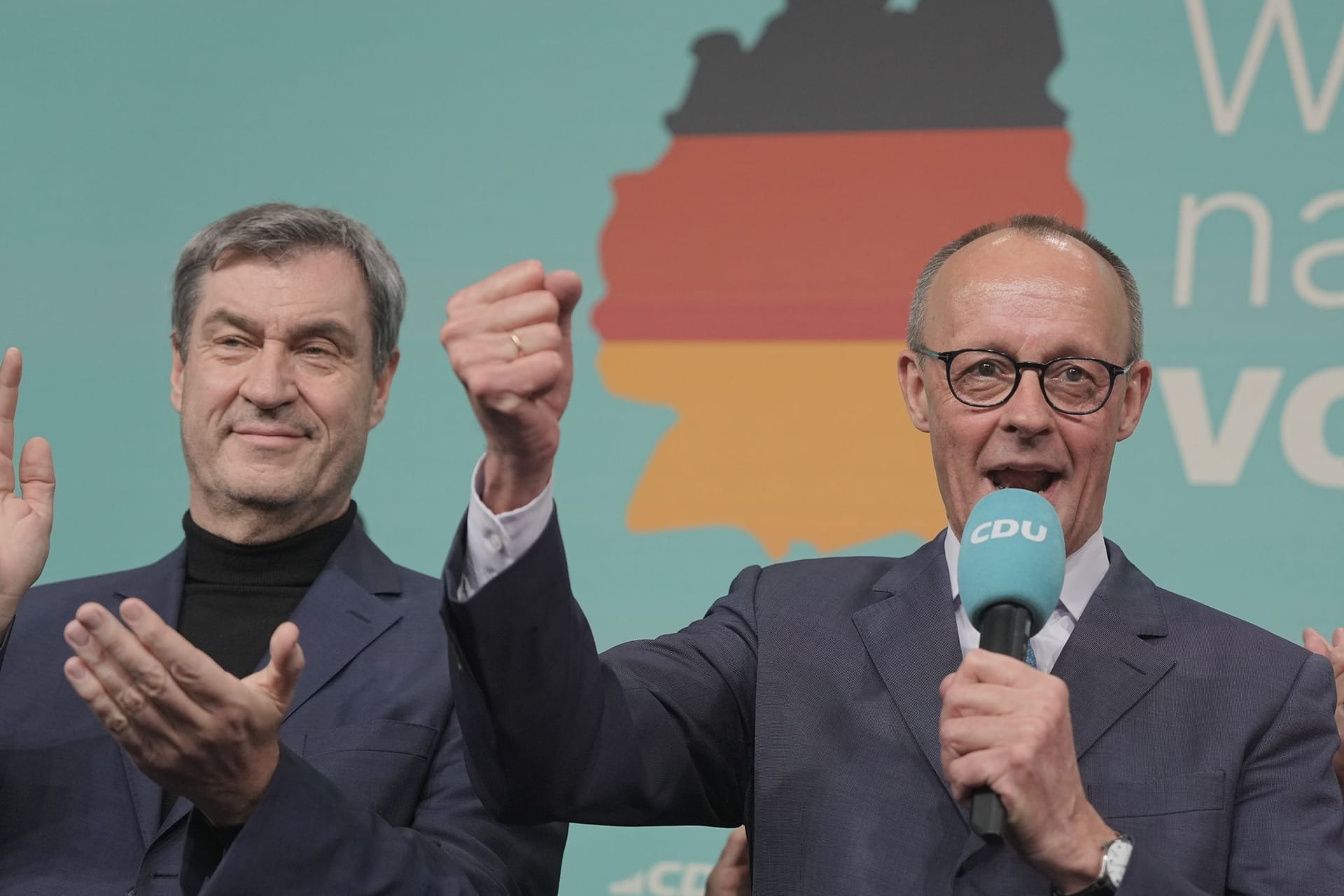 Bundestagswahl - CDU-Wahlparty