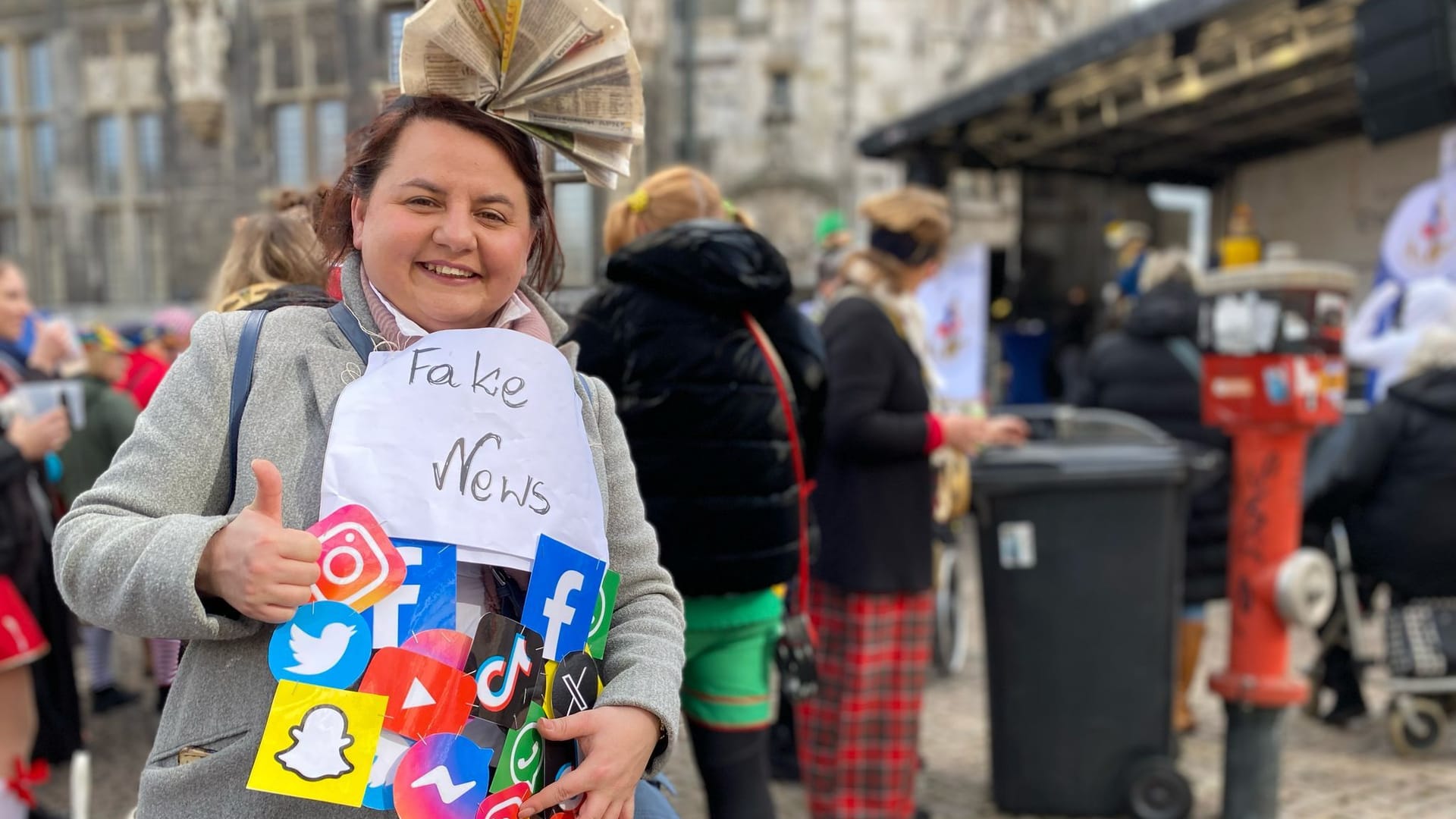 Kein Faktencheck nötig: Martina Halek geht heute als Fake-News.