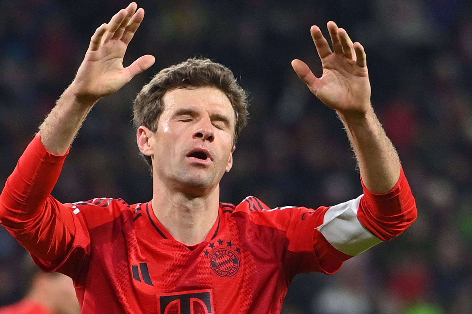 Thomas Müller: Der Weltmeister hat bald 750 Pflichtspiele für den Rekordmeister auf dem Konto.