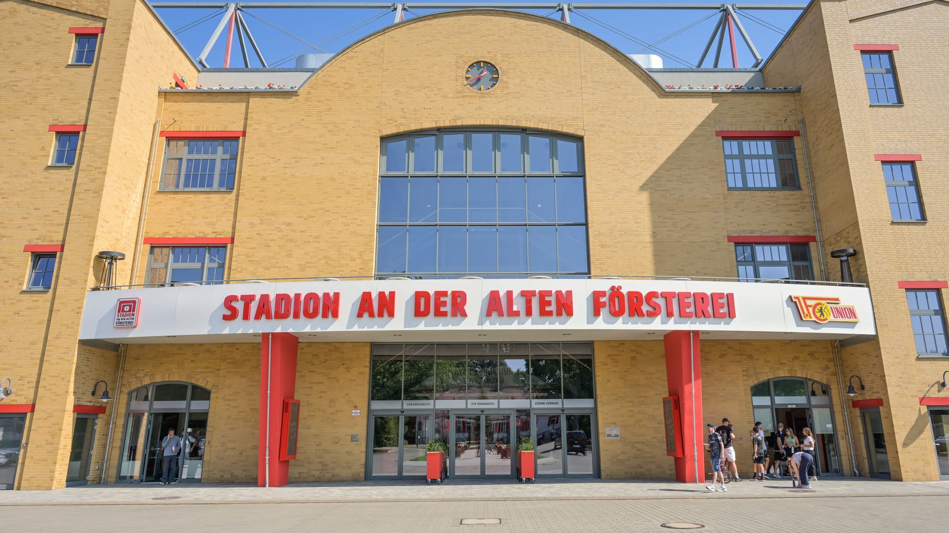 Das Stadion An der Alten Försterei: Hier ist der 1. FC Union Berlin zu Hause.