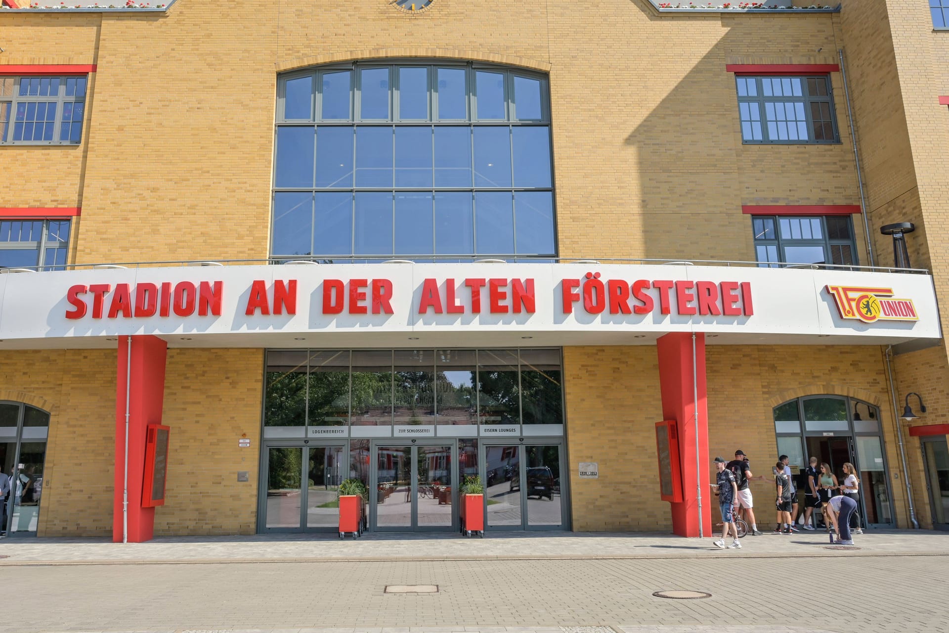 Das Stadion An der Alten Försterei: Hier ist der 1. FC Union Berlin zu Hause.