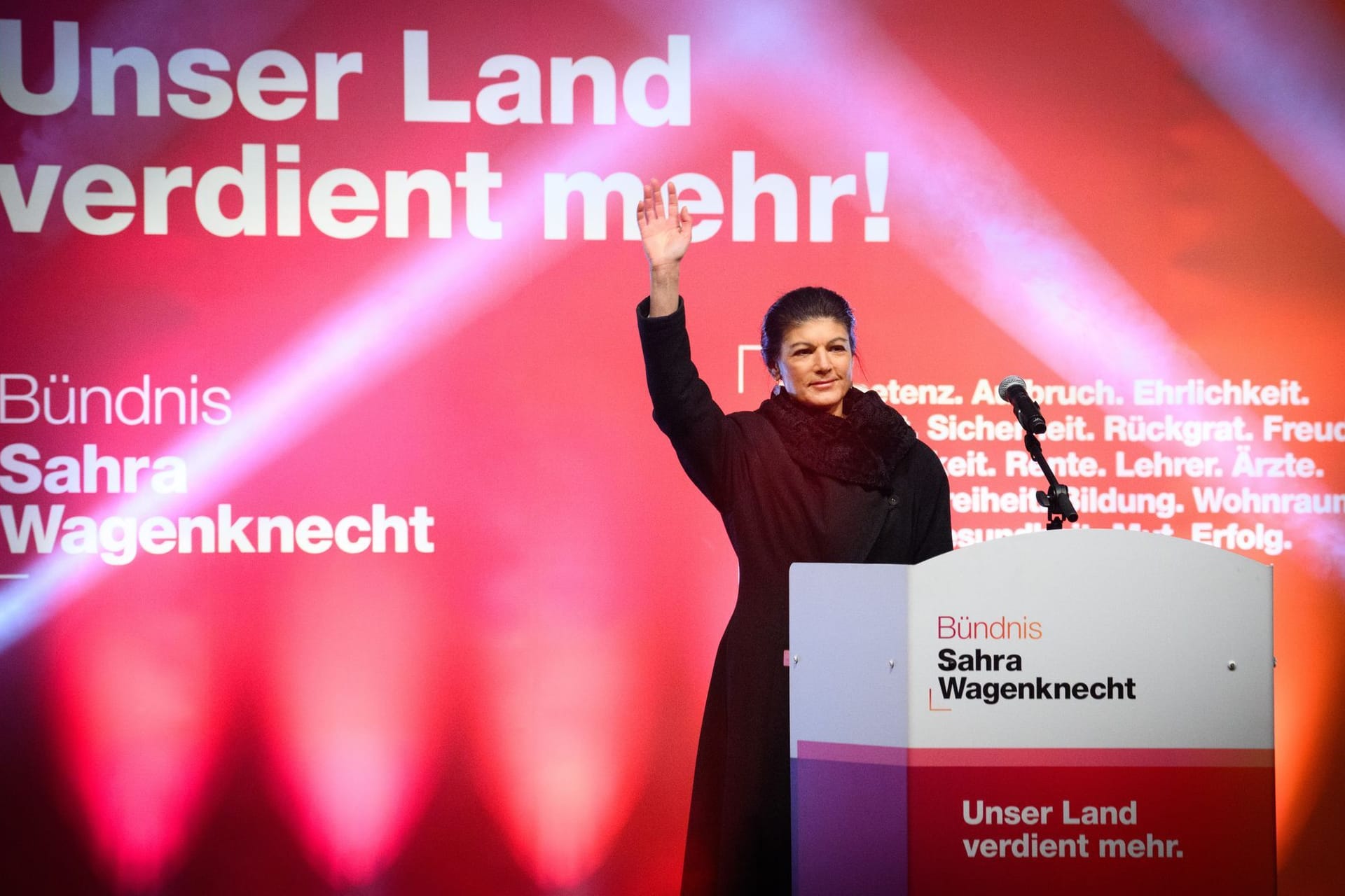 Wahlkampf BSW - Berlin Wahlkampf BSW - Berlin